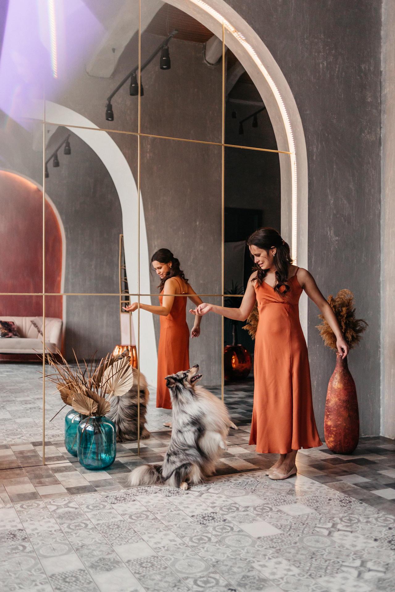 Аня и Скай. Фотограф-анималист Елена Радченко, Москва