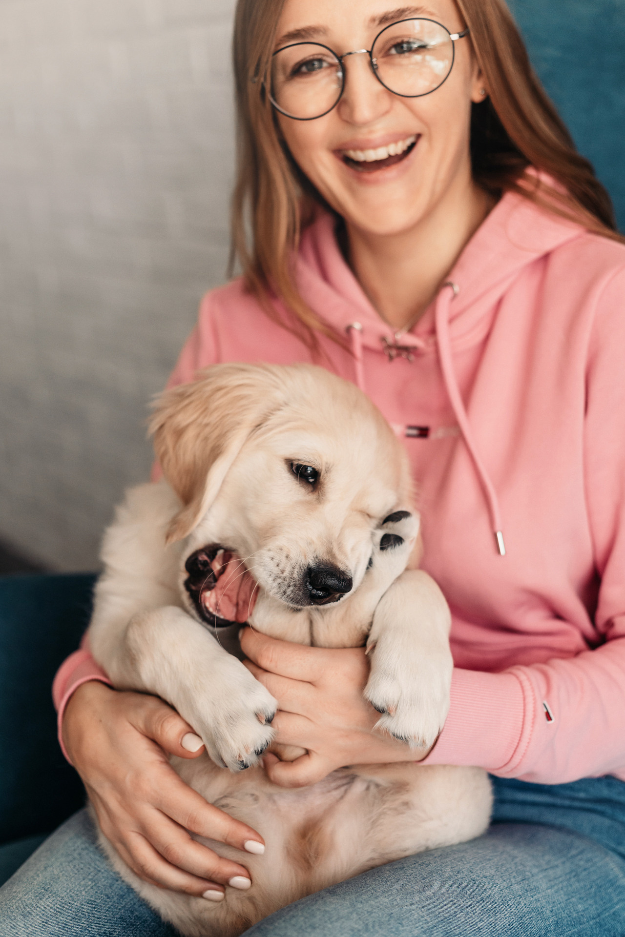 Наталья и Шелби. Фотограф-анималист Елена Радченко, Москва