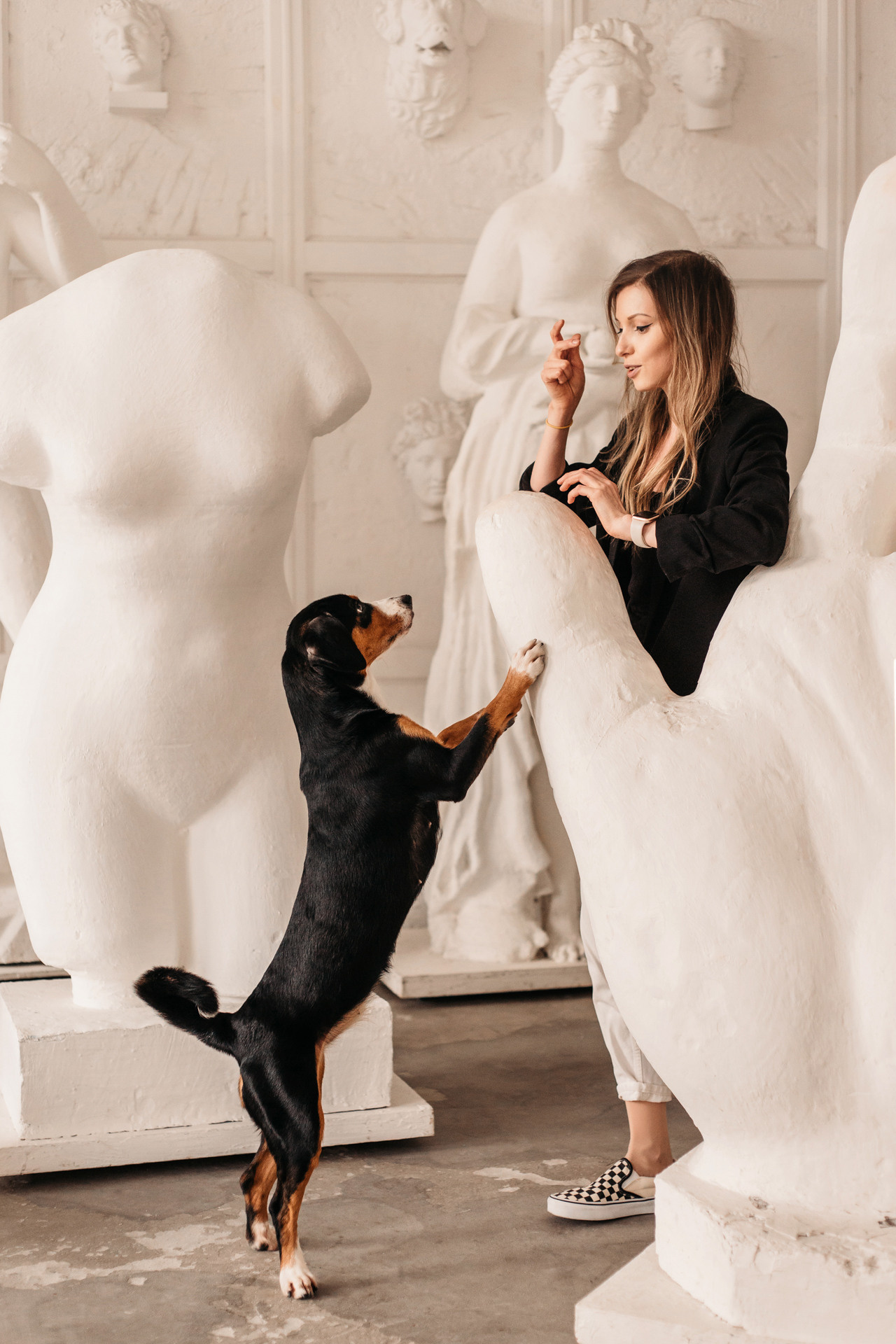 Аня, Вафля и Пикси. Фотограф-анималист Елена Радченко, Москва