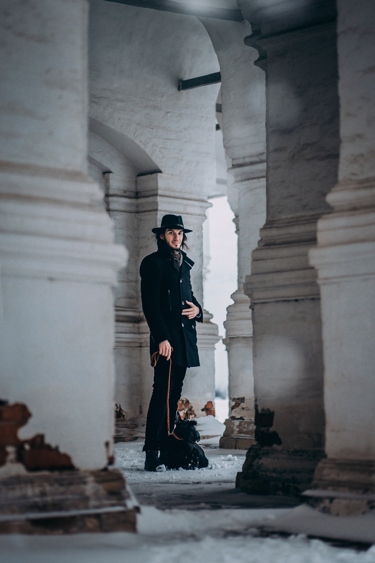 Сергей и Урса. Фотограф-анималист Елена Радченко, Москва