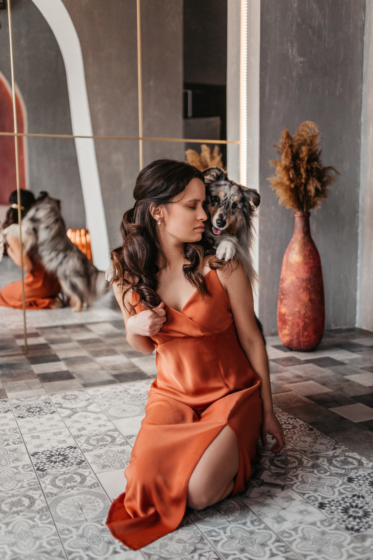 Аня и Скай. Фотограф-анималист Елена Радченко, Москва