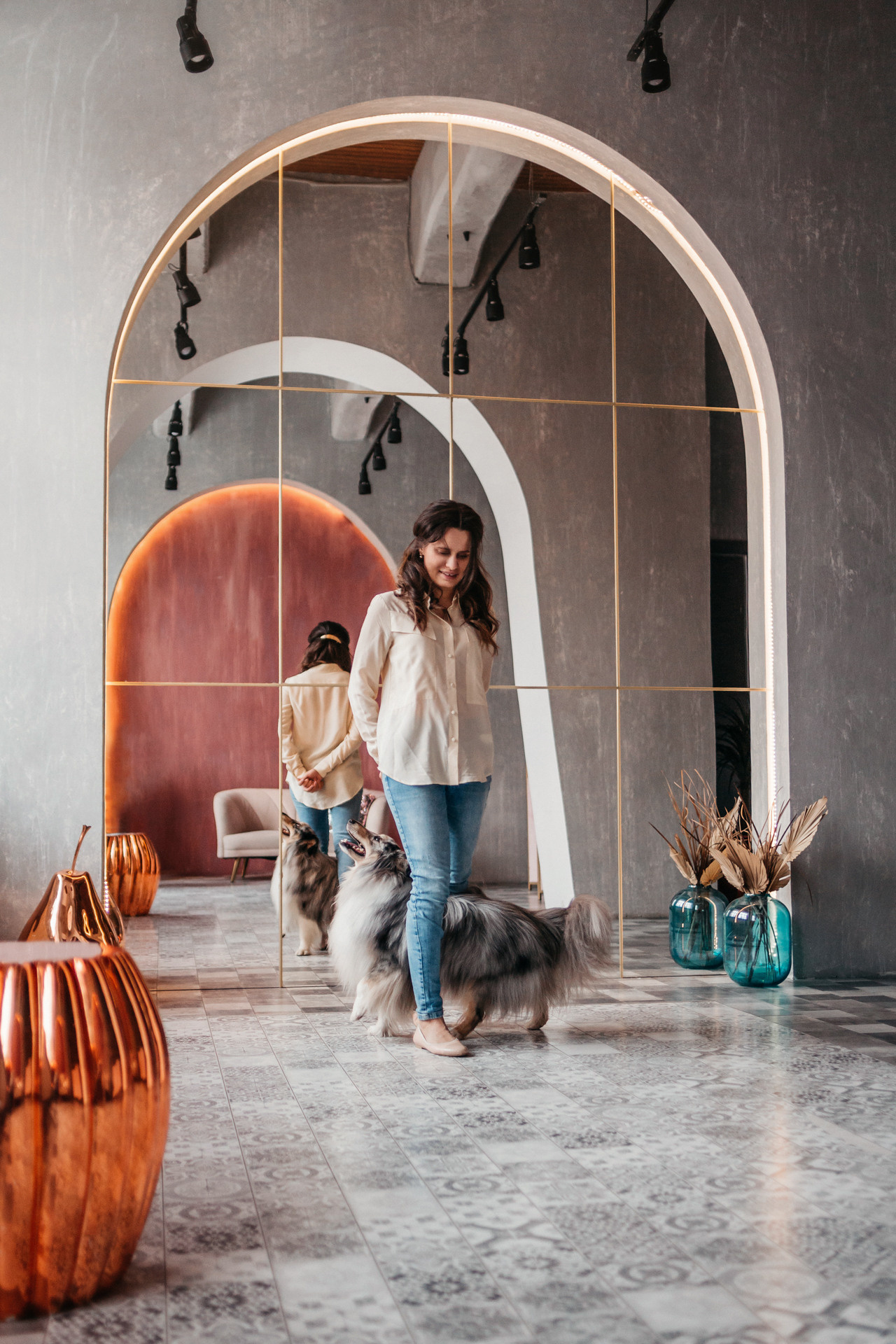 Аня и Скай. Фотограф-анималист Елена Радченко, Москва