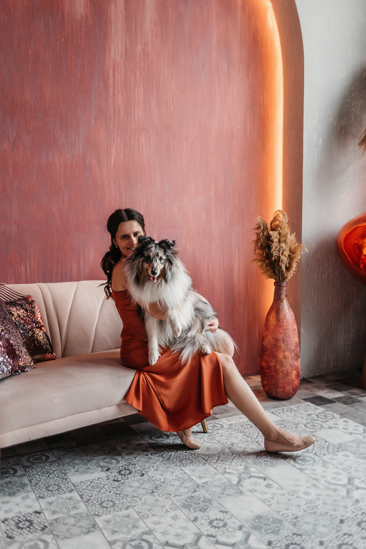 Аня и Скай. Фотограф-анималист Елена Радченко, Москва