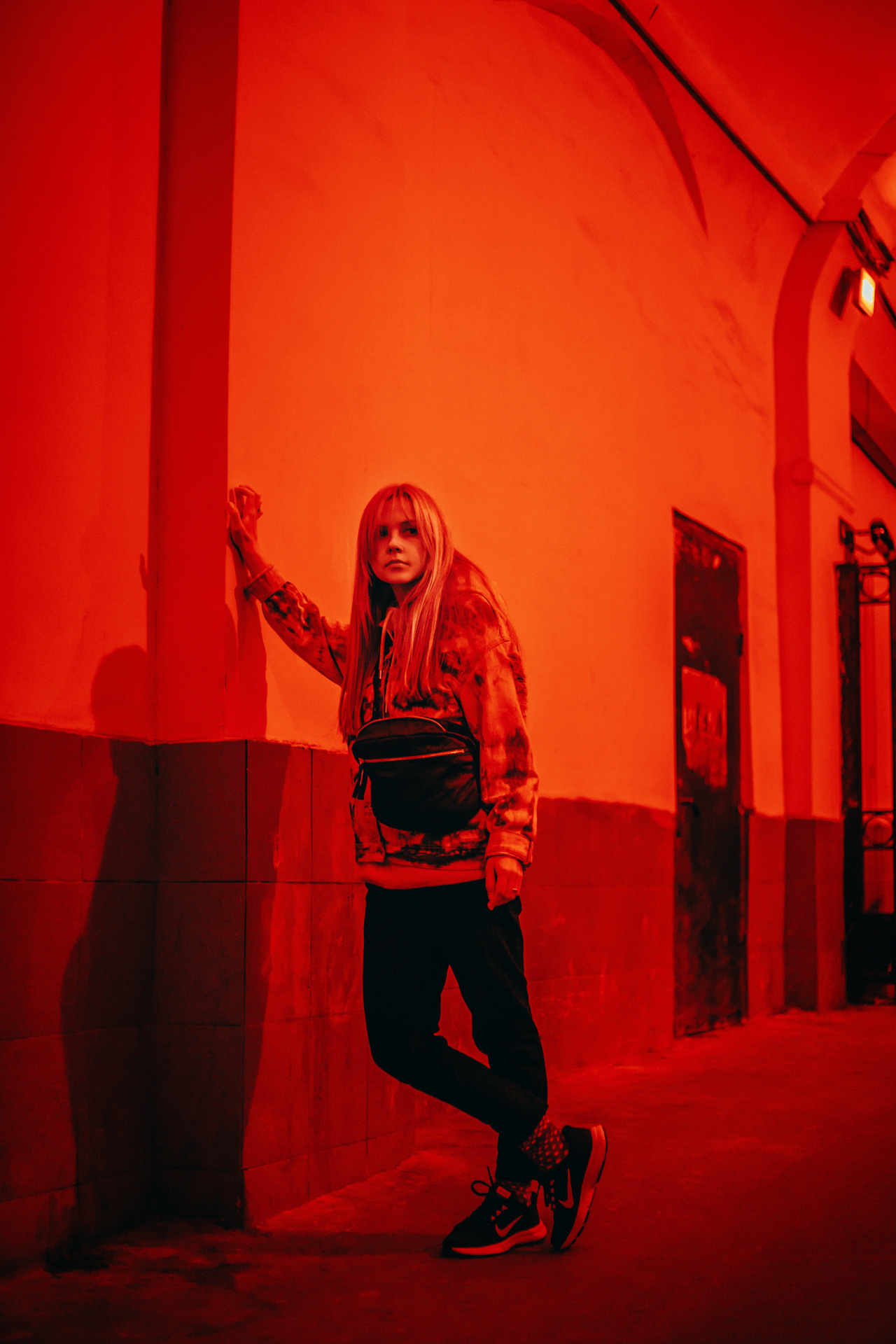 Маша в неоне. Фотограф-анималист Елена Радченко, Москва