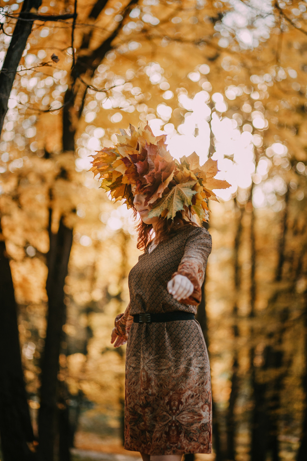 Оля в осени. Фотограф-анималист Елена Радченко, Москва