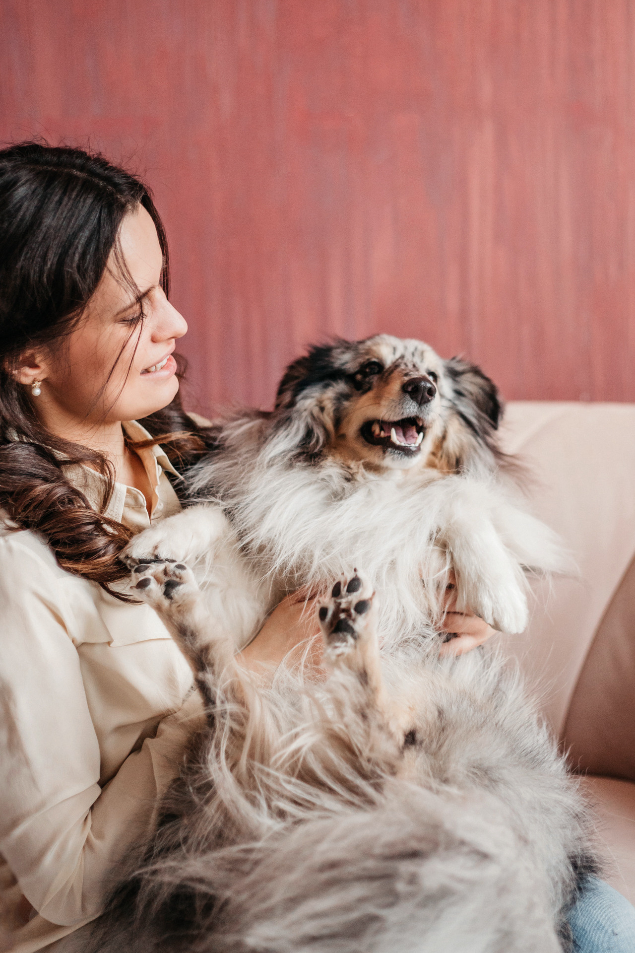 Аня и Скай. Фотограф-анималист Елена Радченко, Москва