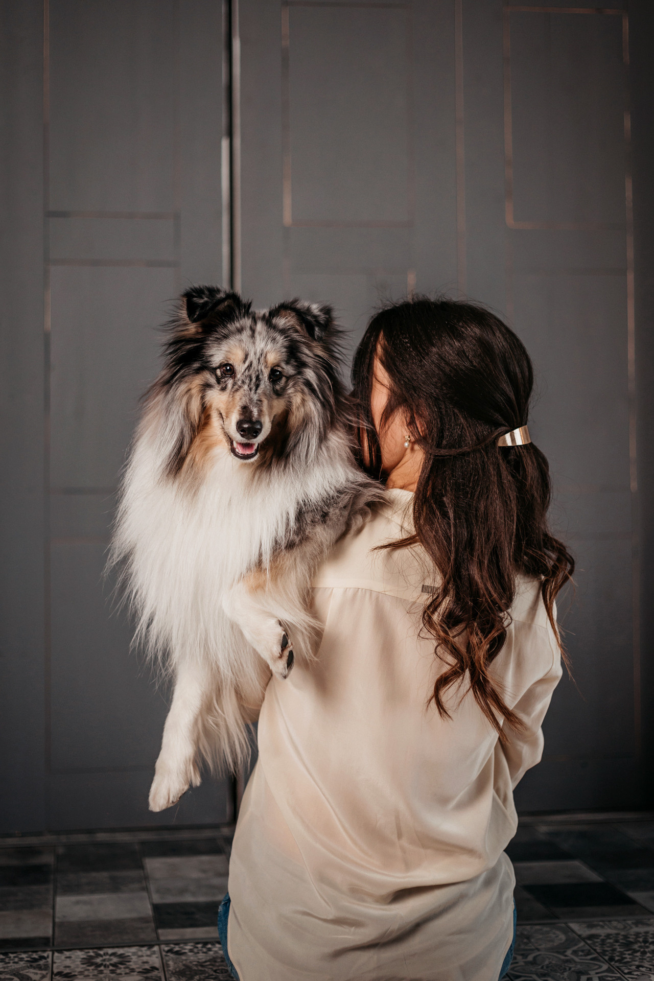 Аня и Скай. Фотограф-анималист Елена Радченко, Москва