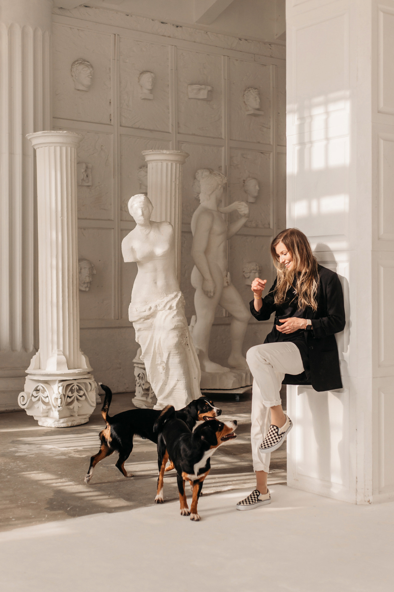 Аня, Вафля и Пикси. Фотограф-анималист Елена Радченко, Москва