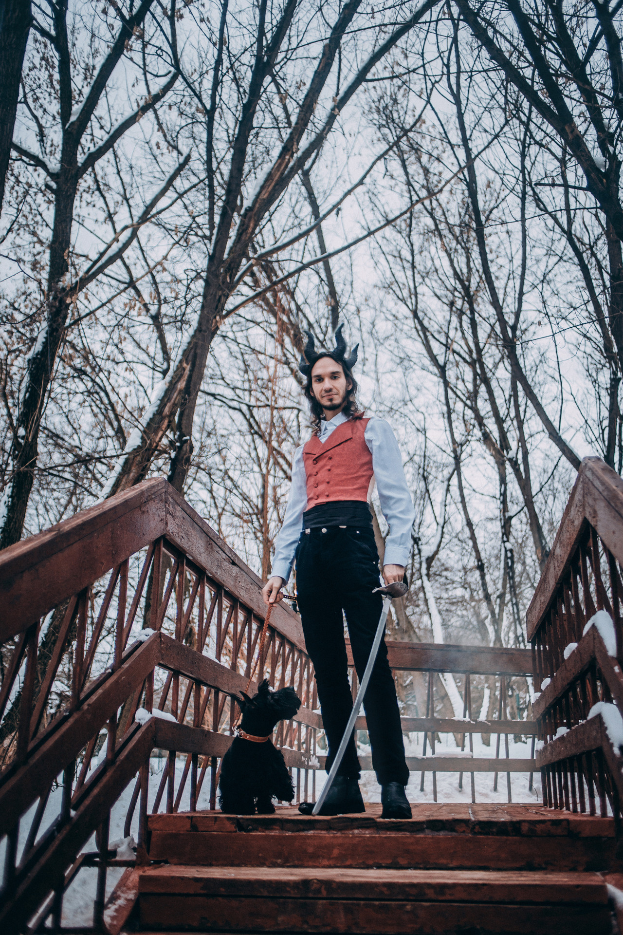 Сергей и Урса. Фотограф-анималист Елена Радченко, Москва