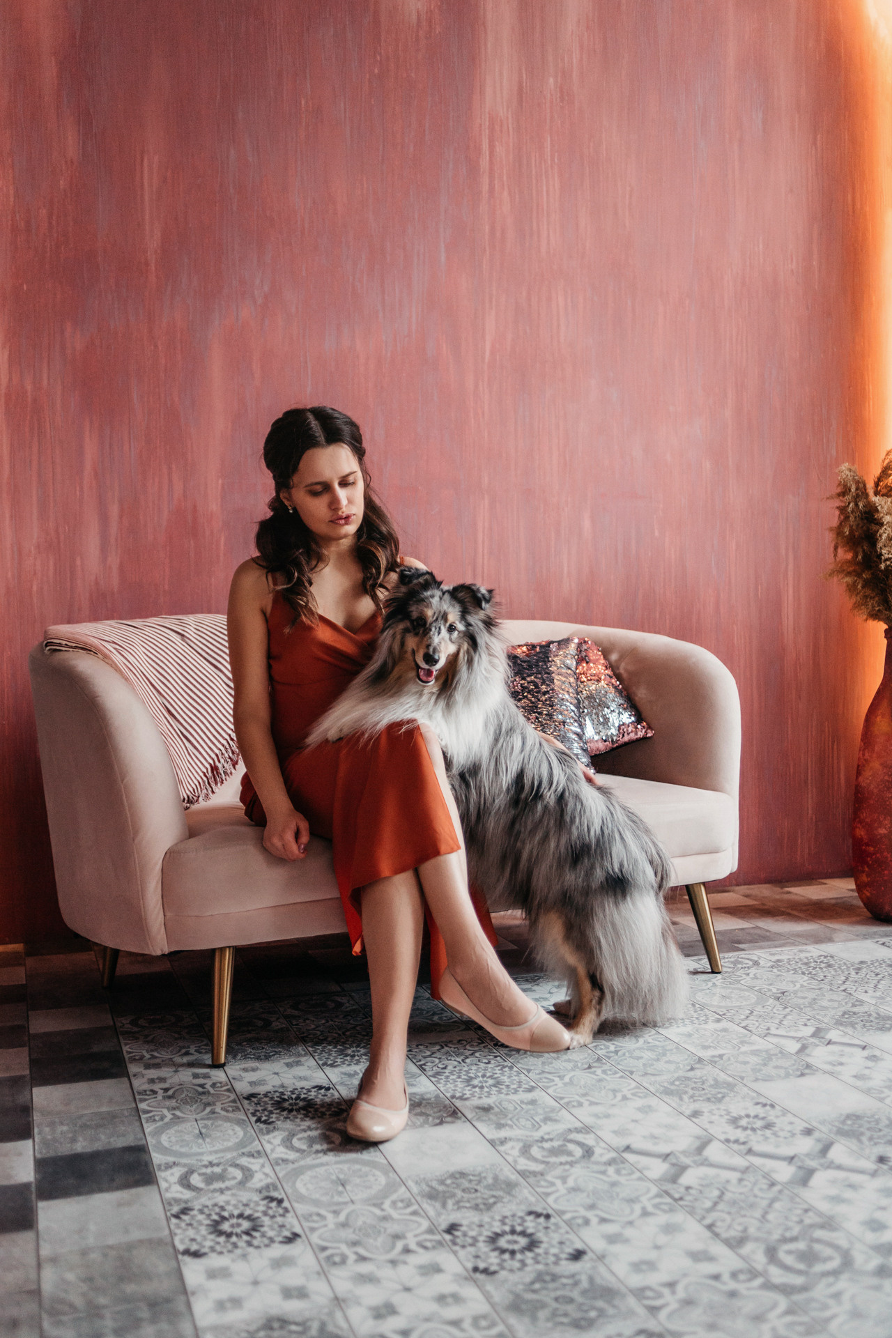 Аня и Скай. Фотограф-анималист Елена Радченко, Москва