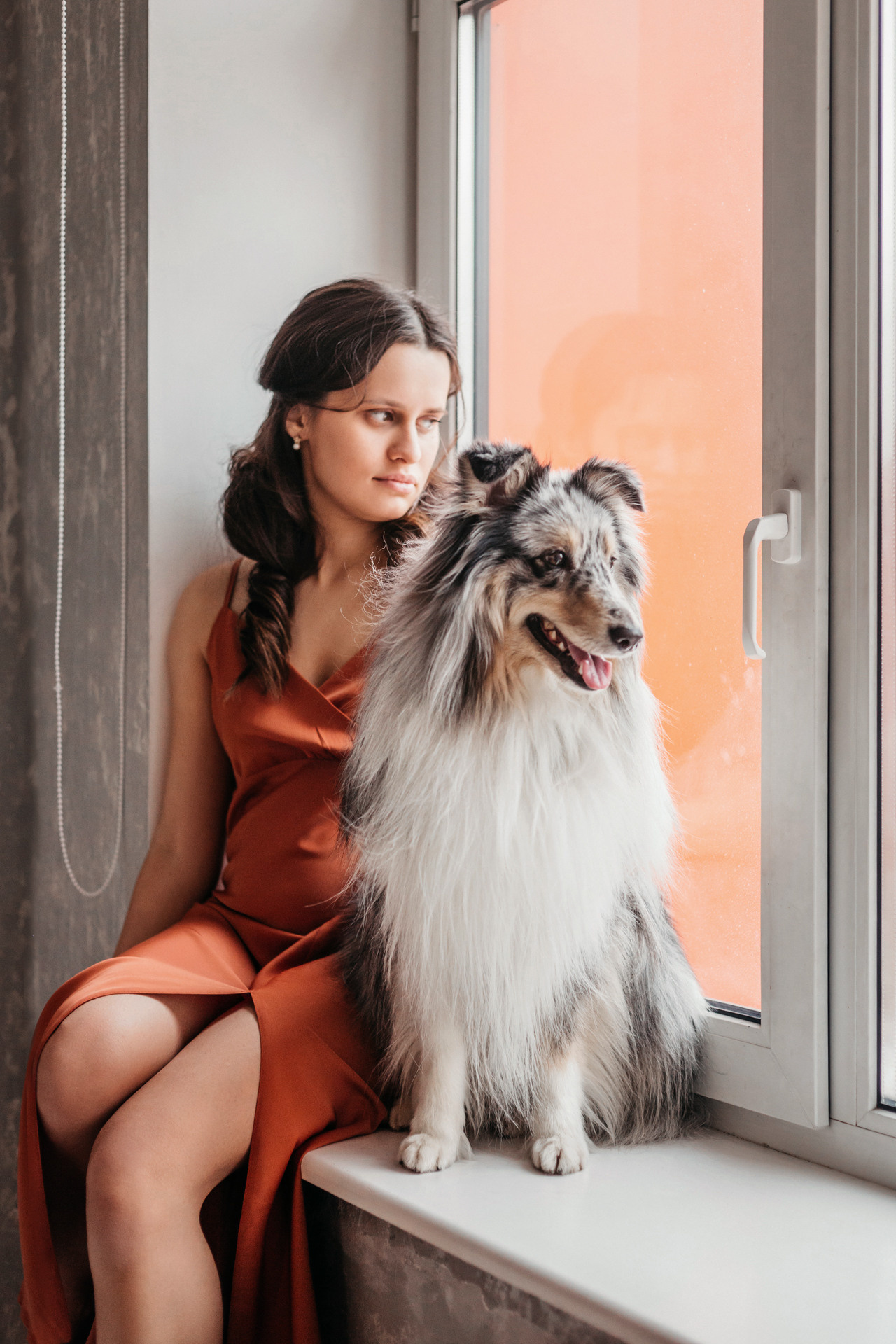 Аня и Скай. Фотограф-анималист Елена Радченко, Москва