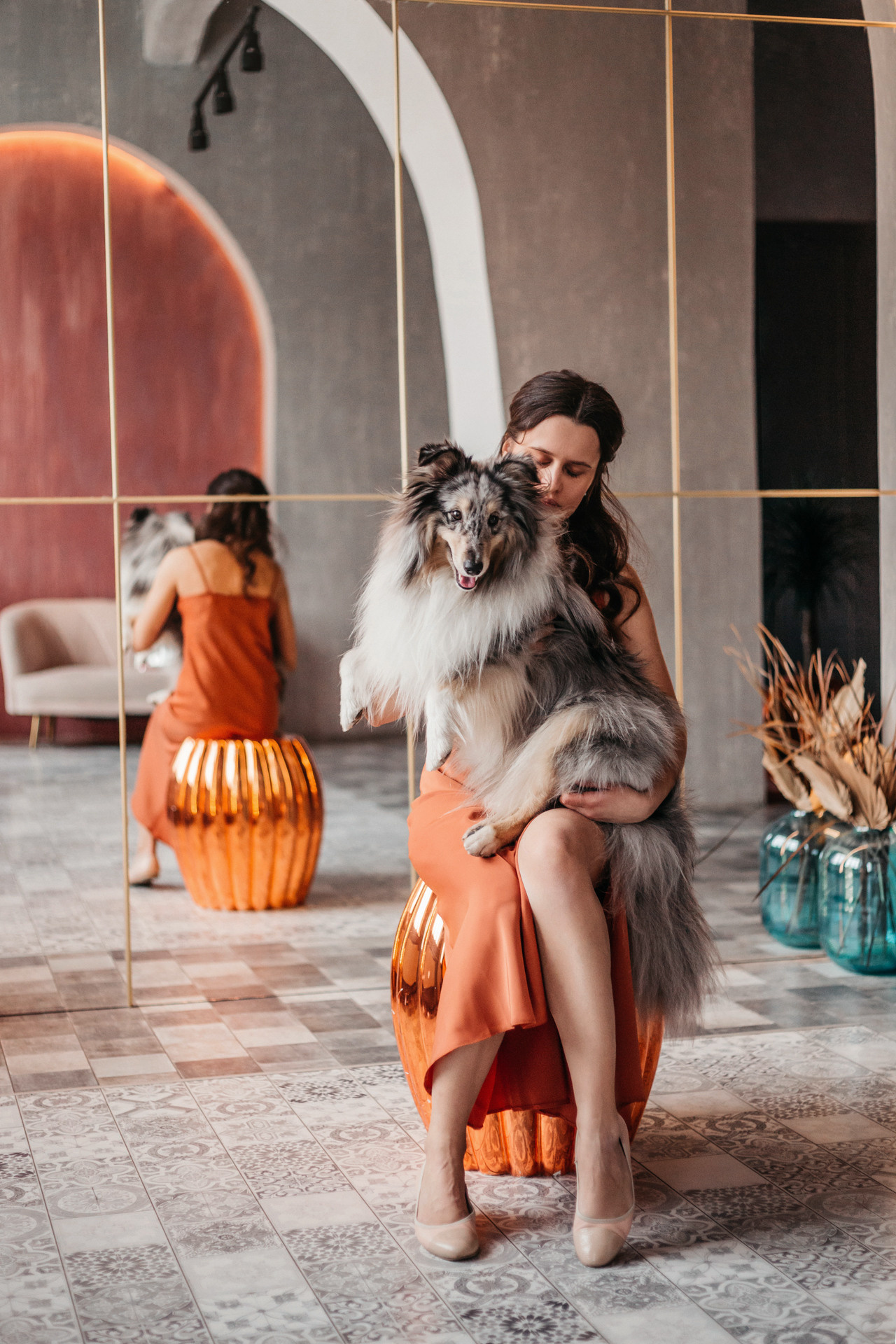 Аня и Скай. Фотограф-анималист Елена Радченко, Москва