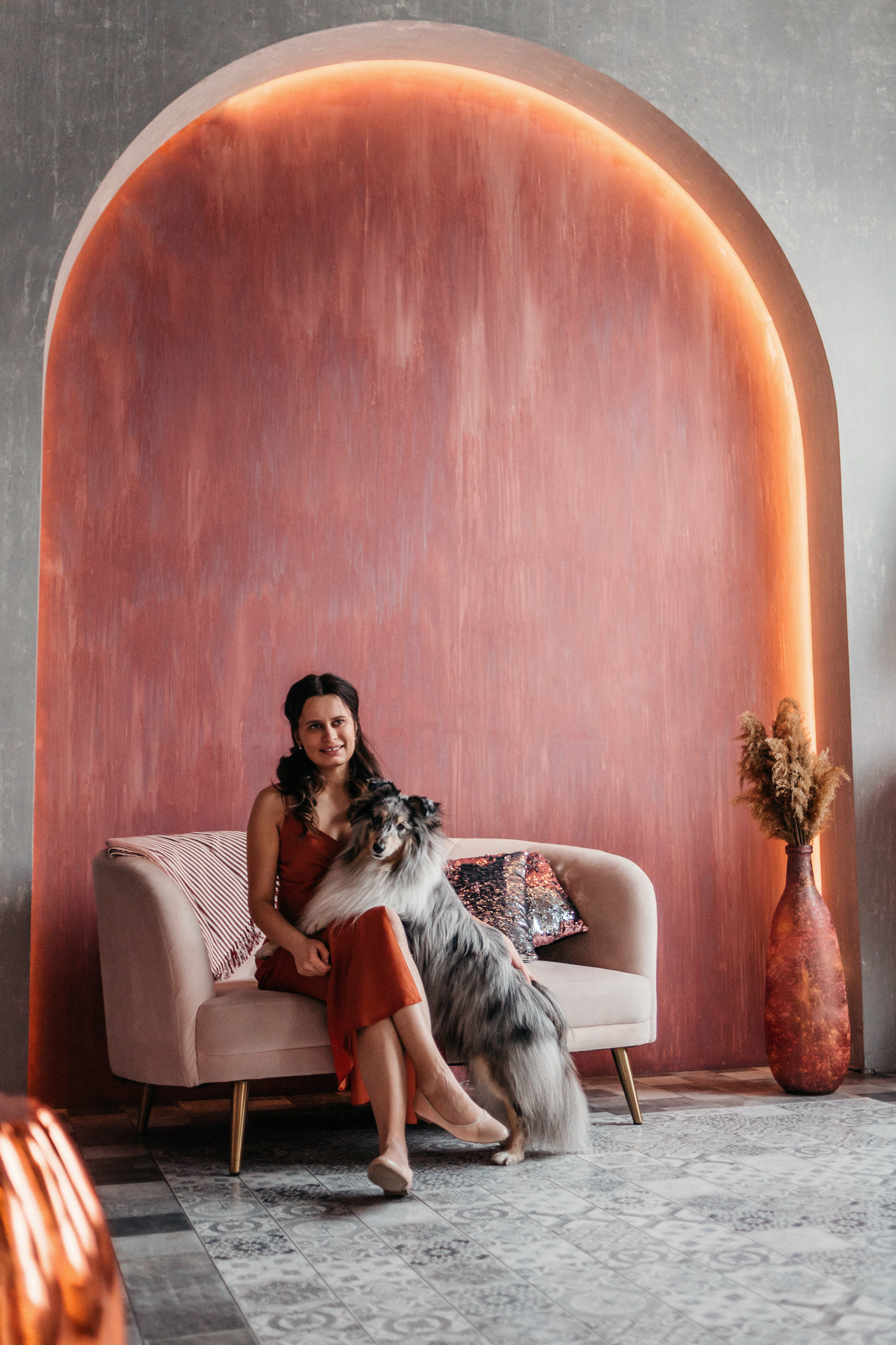 Аня и Скай. Фотограф-анималист Елена Радченко, Москва