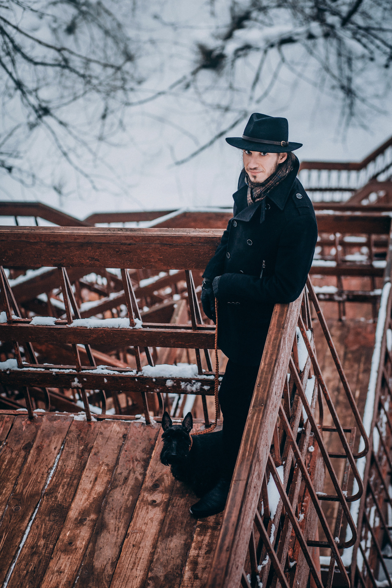 Сергей и Урса. Фотограф-анималист Елена Радченко, Москва