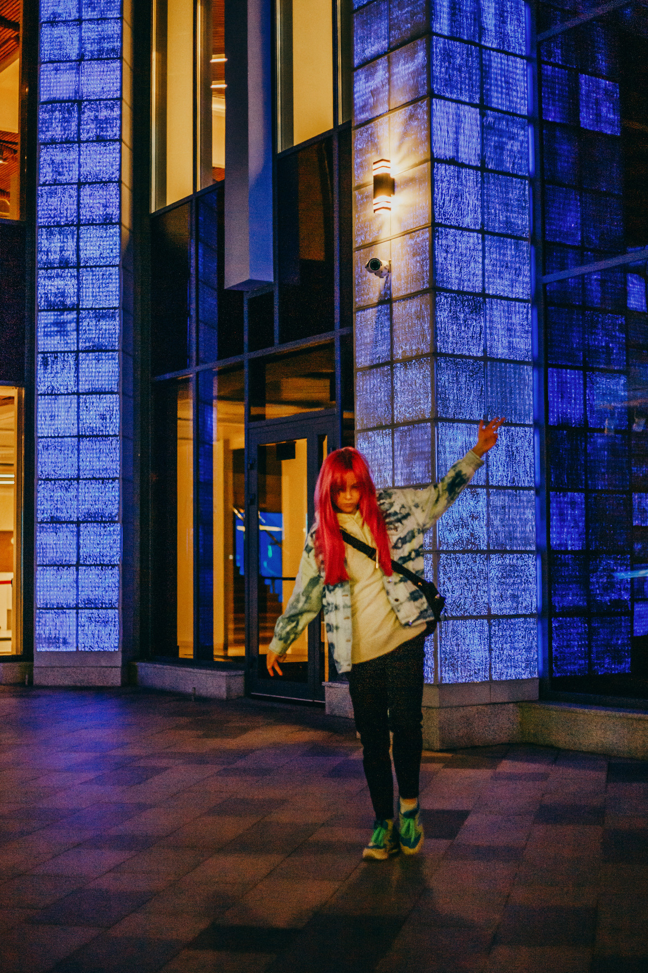 Маша в неоне. Фотограф-анималист Елена Радченко, Москва