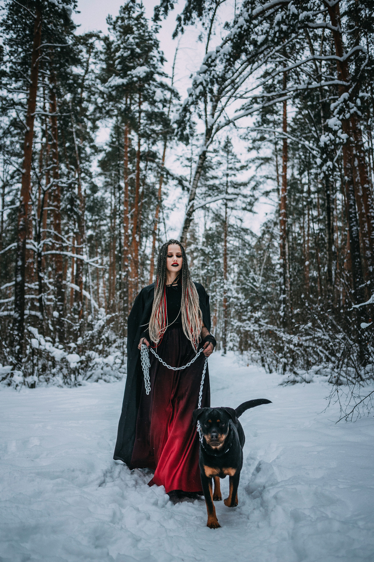Каринэ и Цири. Фотограф-анималист Елена Радченко, Москва