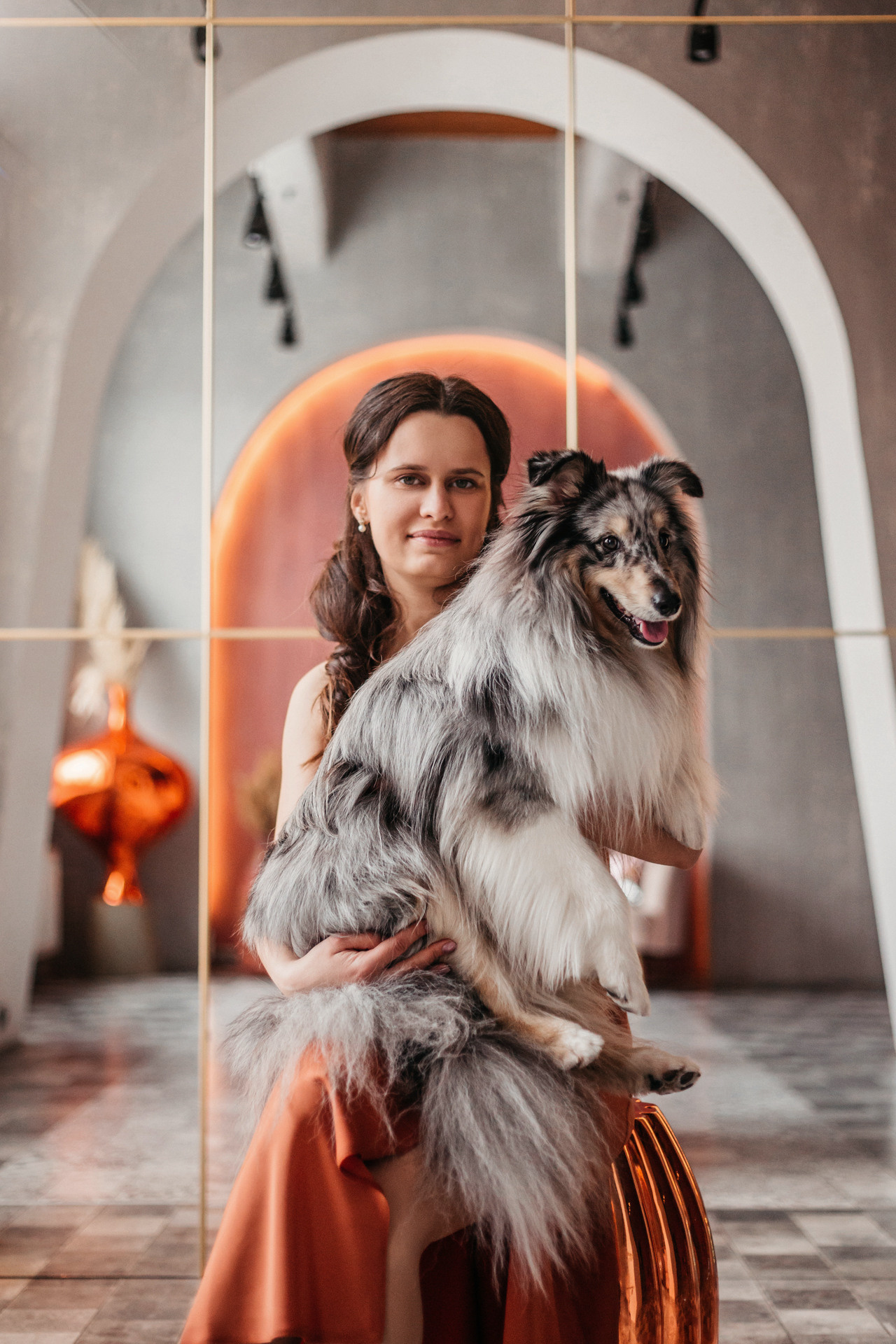 Аня и Скай. Фотограф-анималист Елена Радченко, Москва