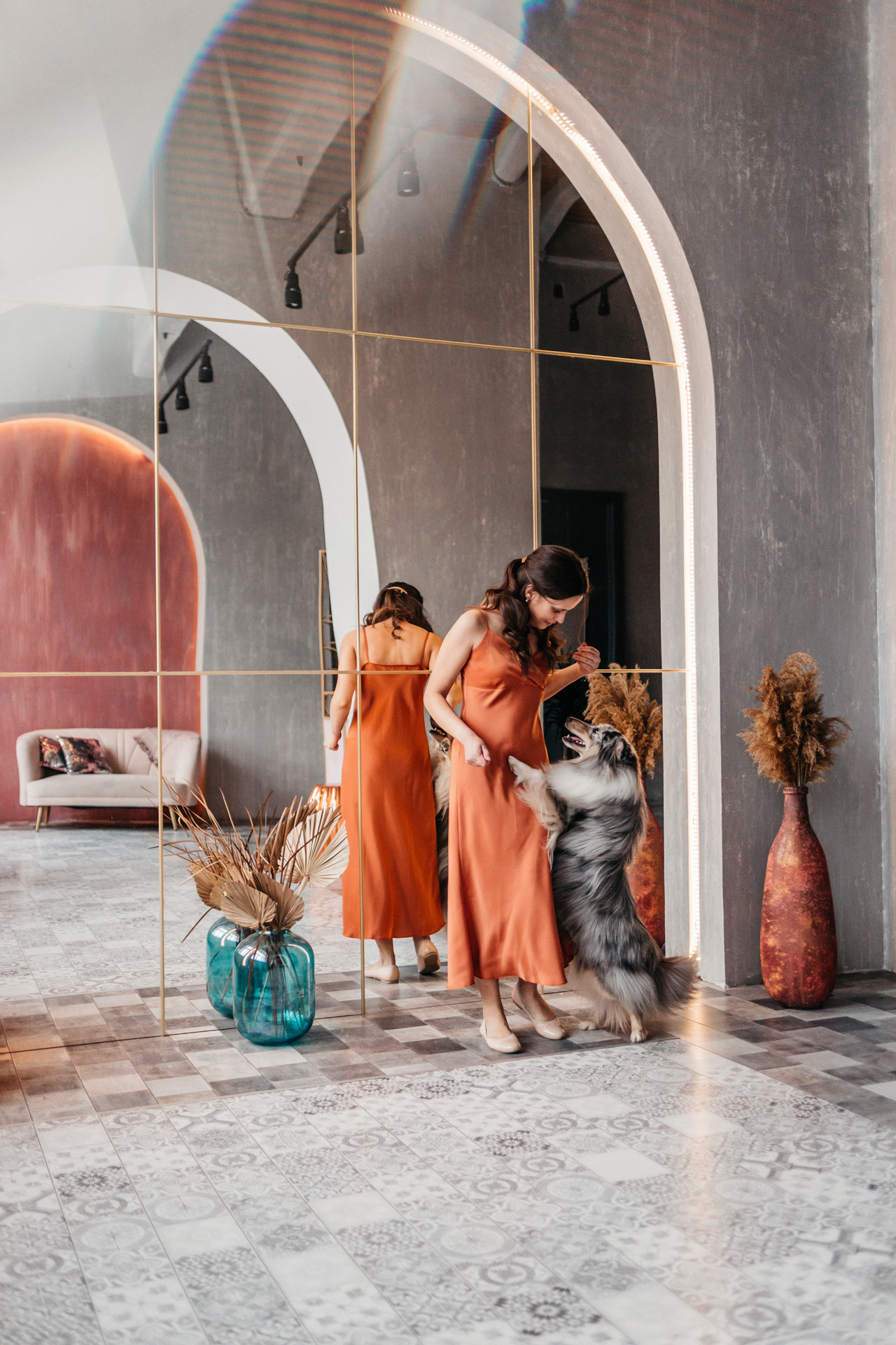 Аня и Скай. Фотограф-анималист Елена Радченко, Москва