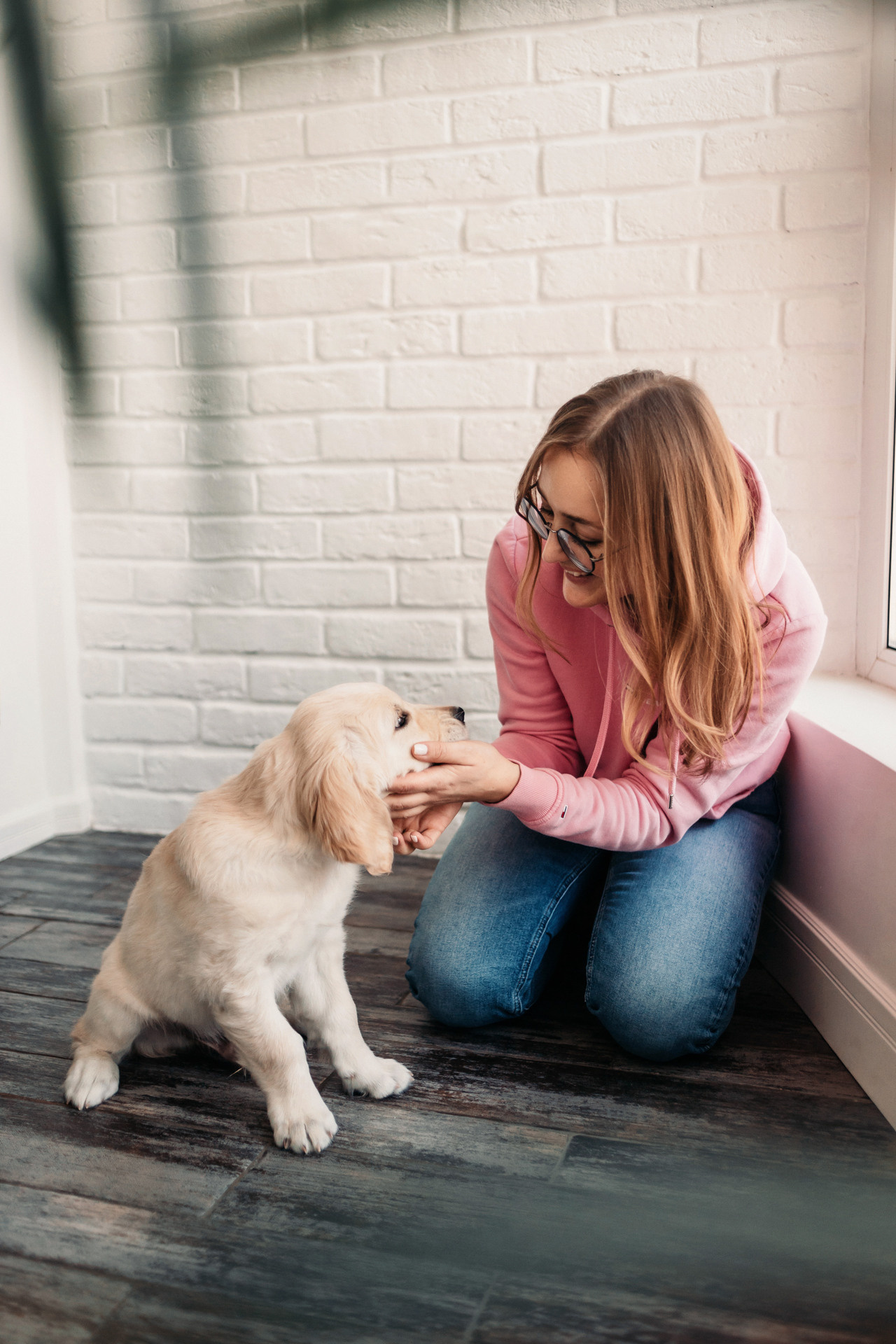 Наталья и Шелби. Фотограф-анималист Елена Радченко, Москва