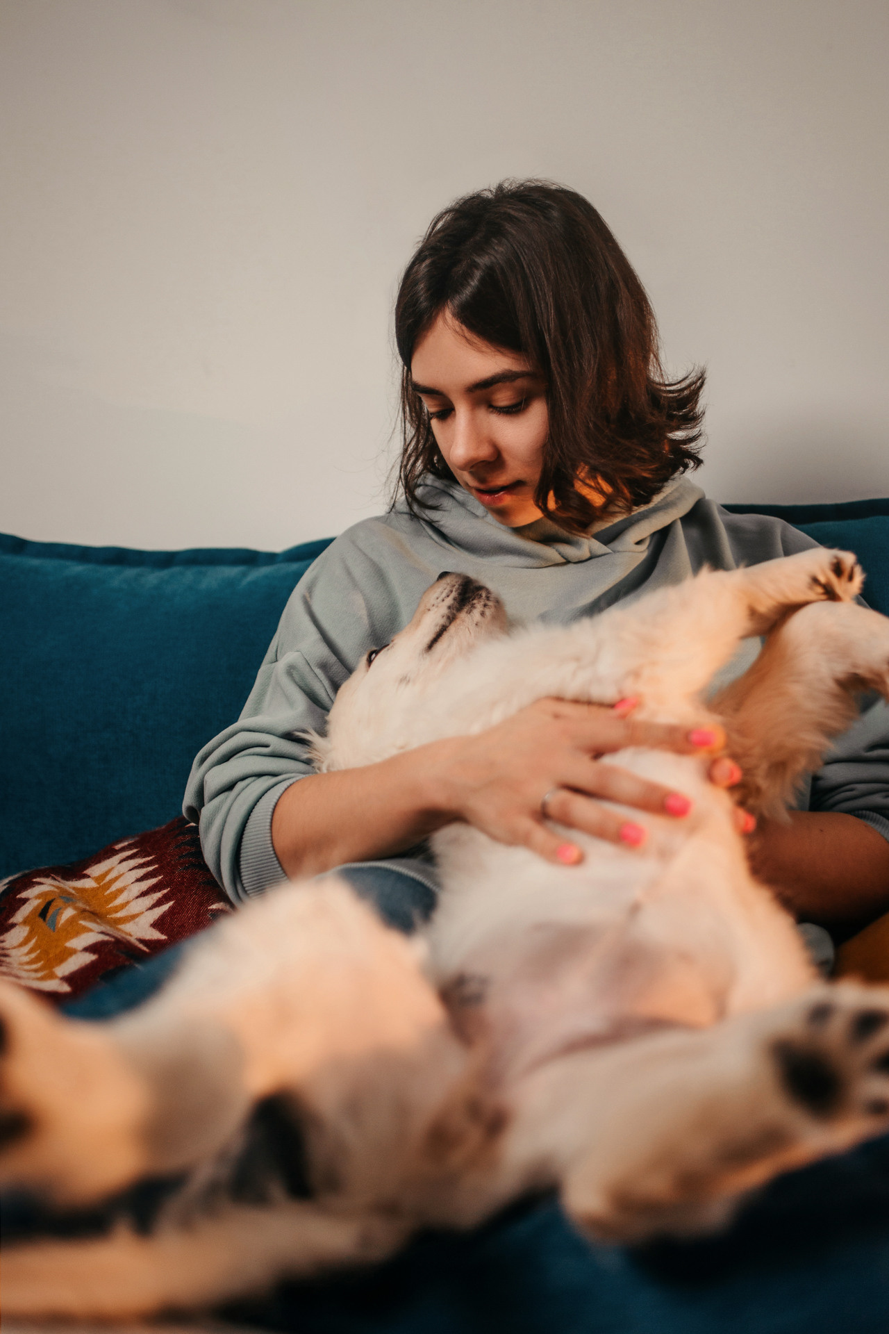 Настя, Вальда и Флер. Фотограф-анималист Елена Радченко, Москва