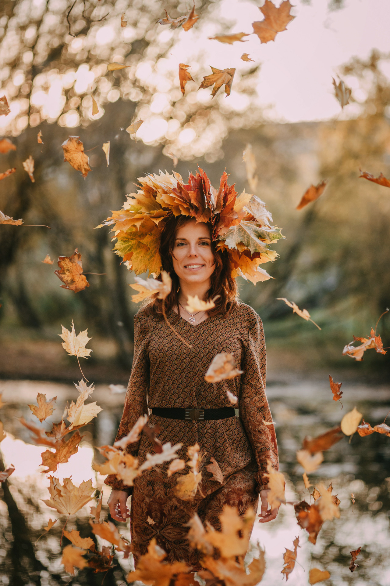 Оля в осени. Фотограф-анималист Елена Радченко, Москва