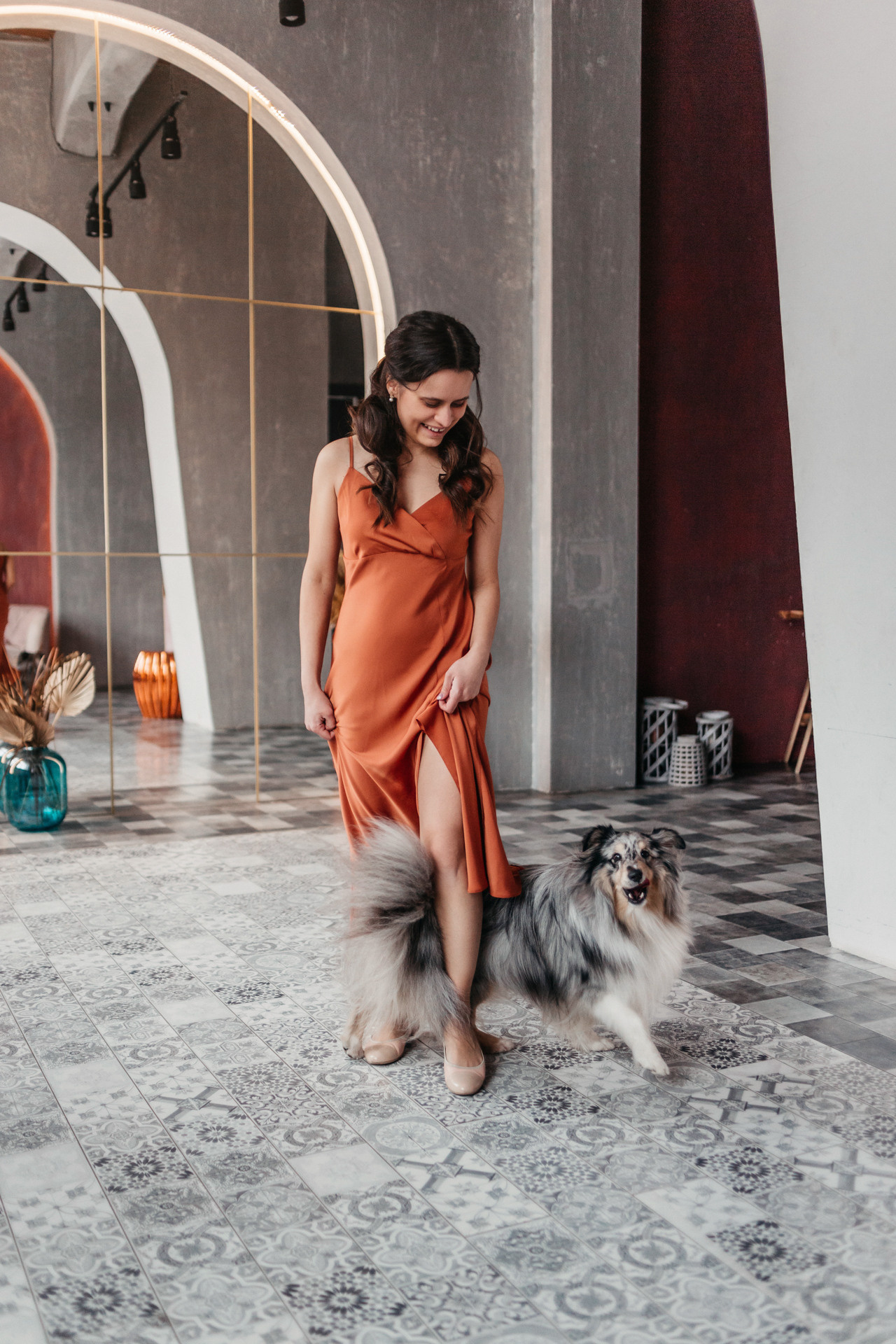 Аня и Скай. Фотограф-анималист Елена Радченко, Москва