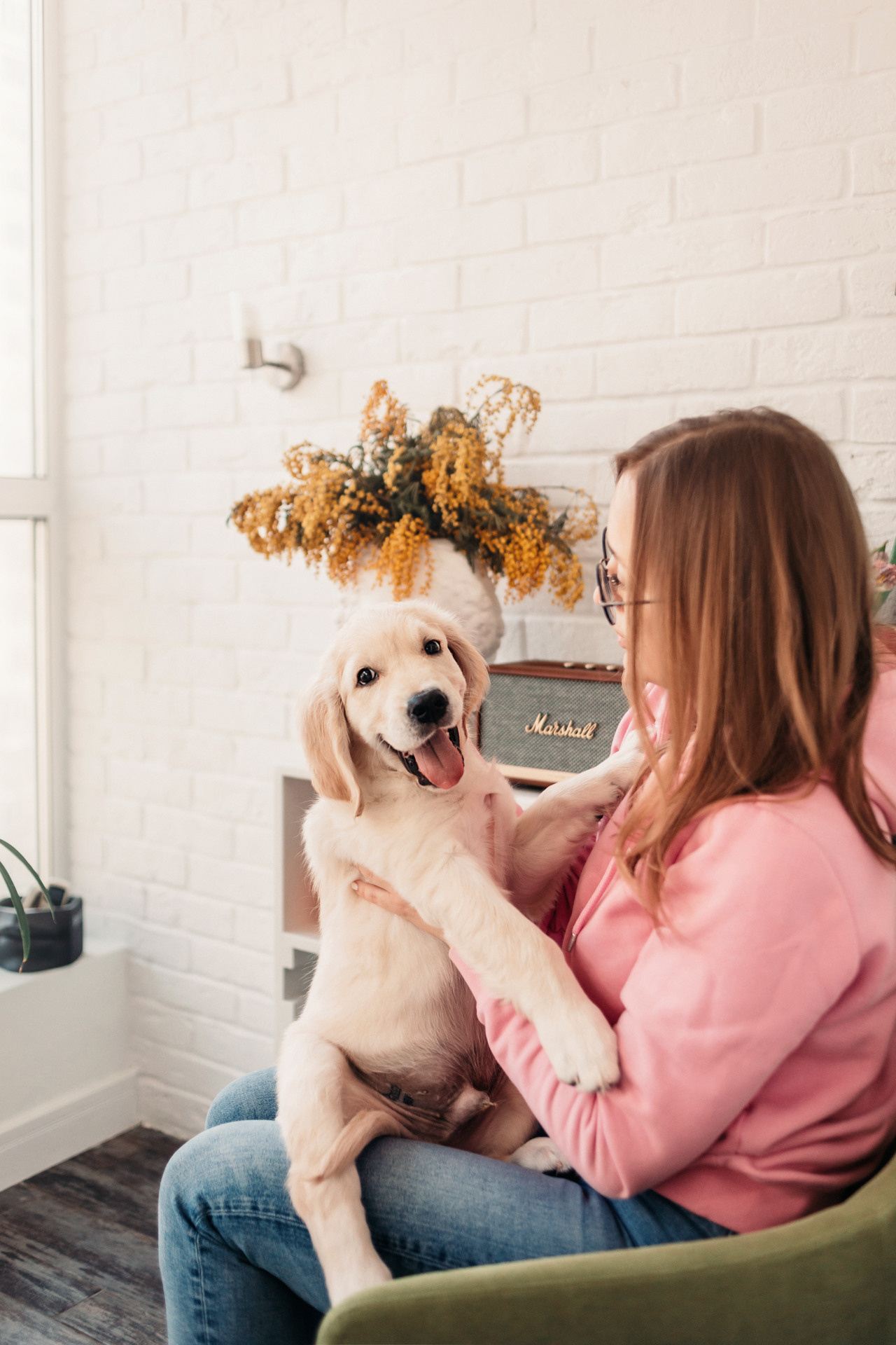 Наталья и Шелби. Фотограф-анималист Елена Радченко, Москва
