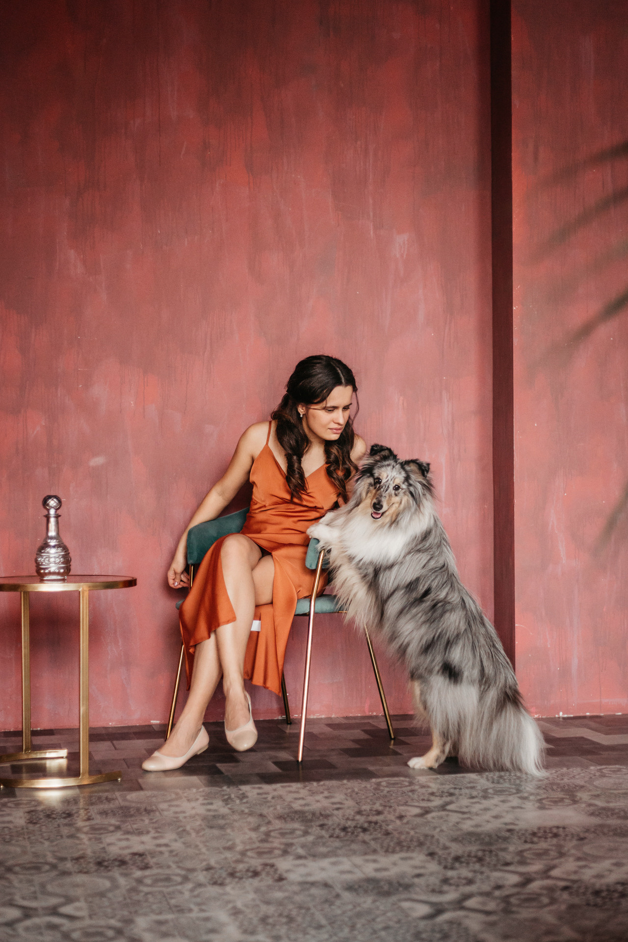 Аня и Скай. Фотограф-анималист Елена Радченко, Москва