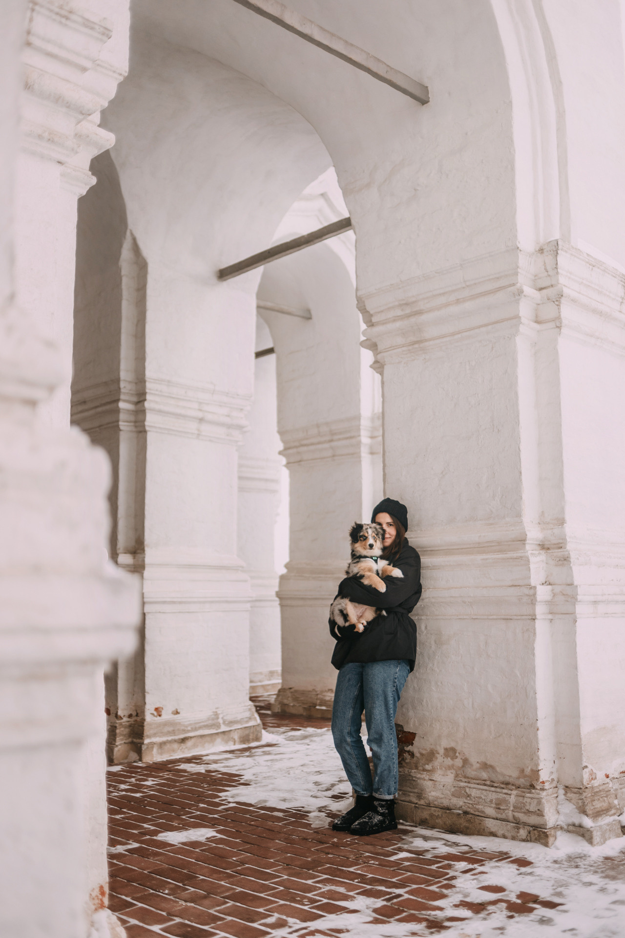 Дарья и Луна. Фотограф-анималист Елена Радченко, Москва