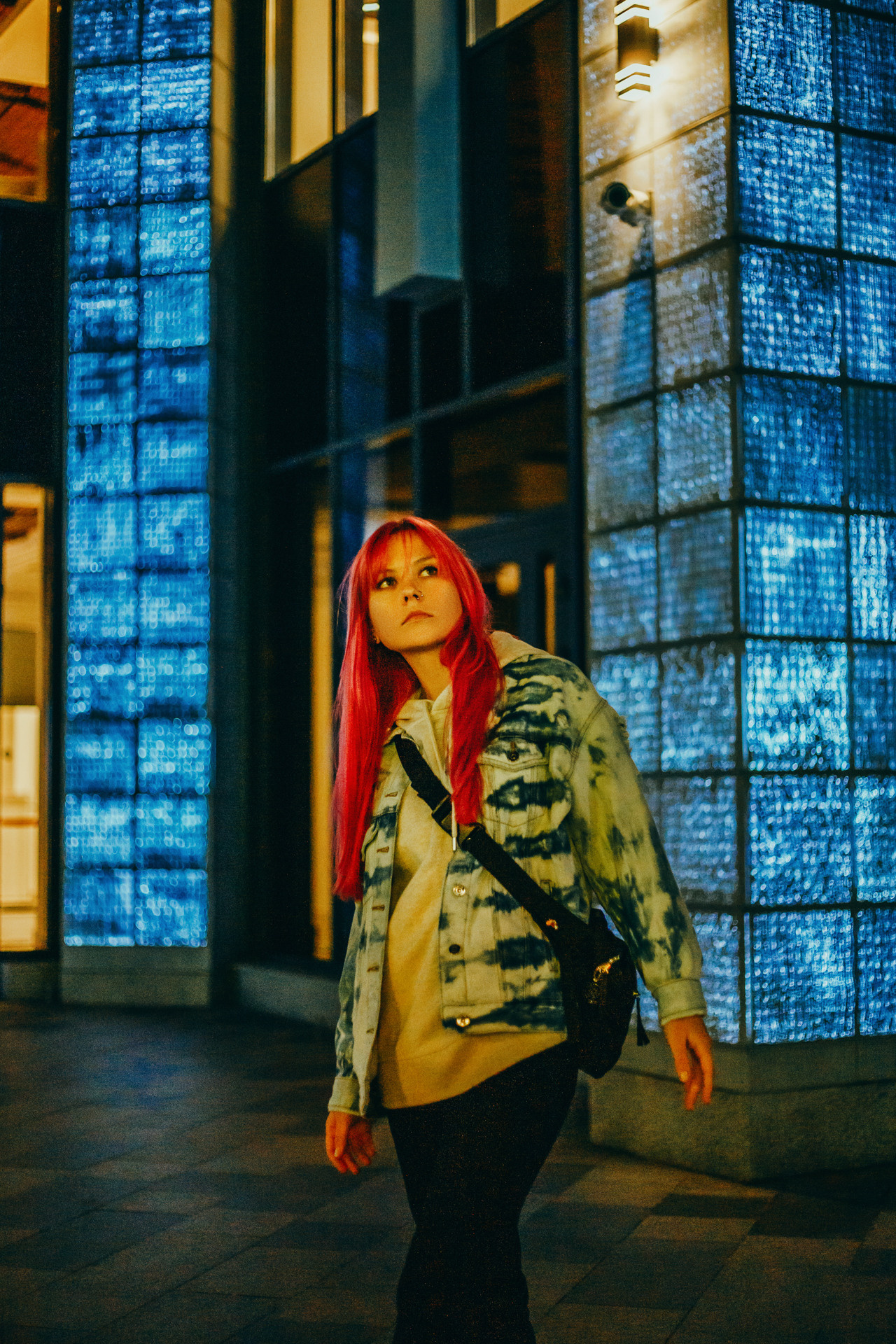 Маша в неоне. Фотограф-анималист Елена Радченко, Москва