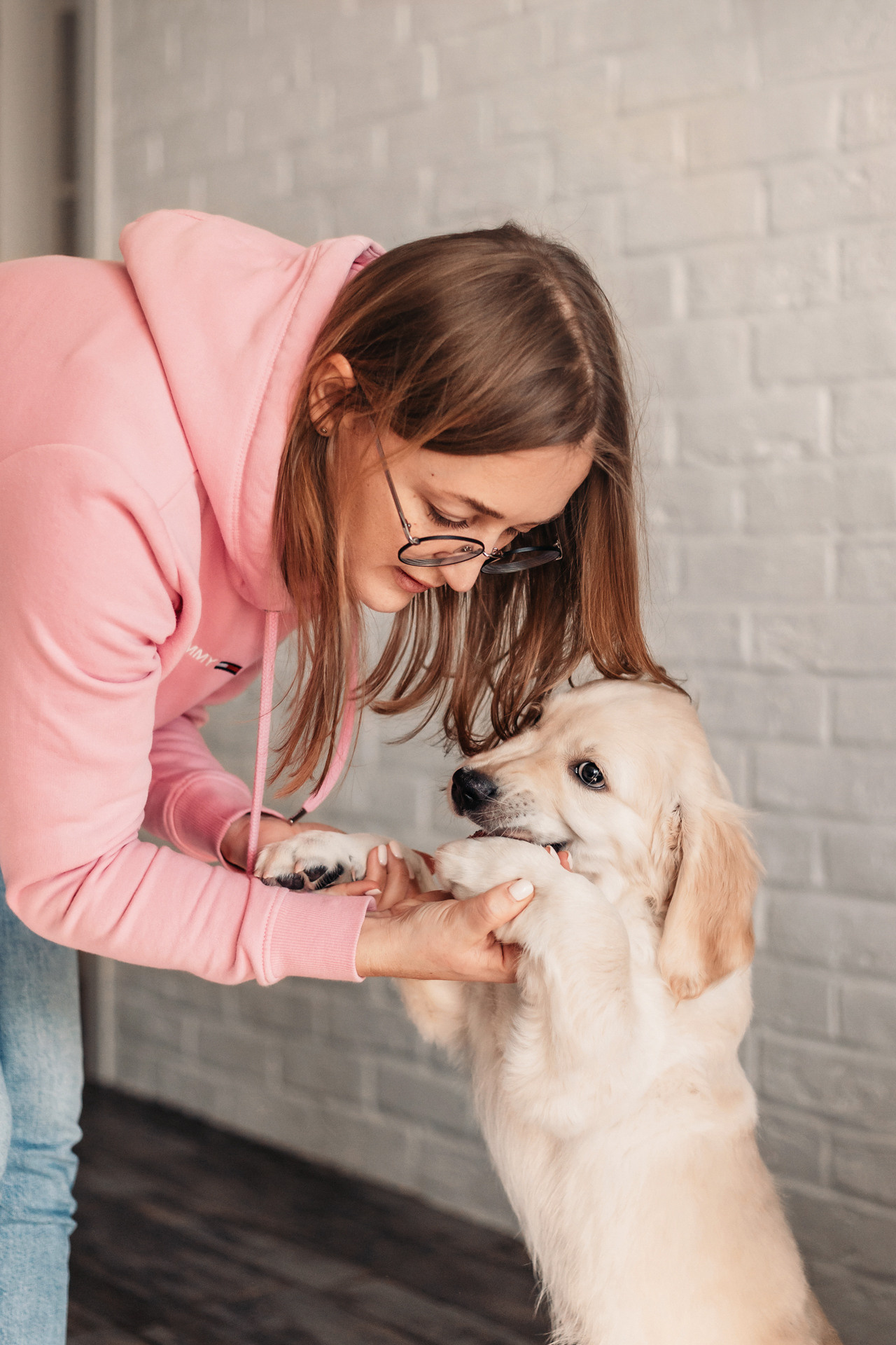 Наталья и Шелби. Фотограф-анималист Елена Радченко, Москва