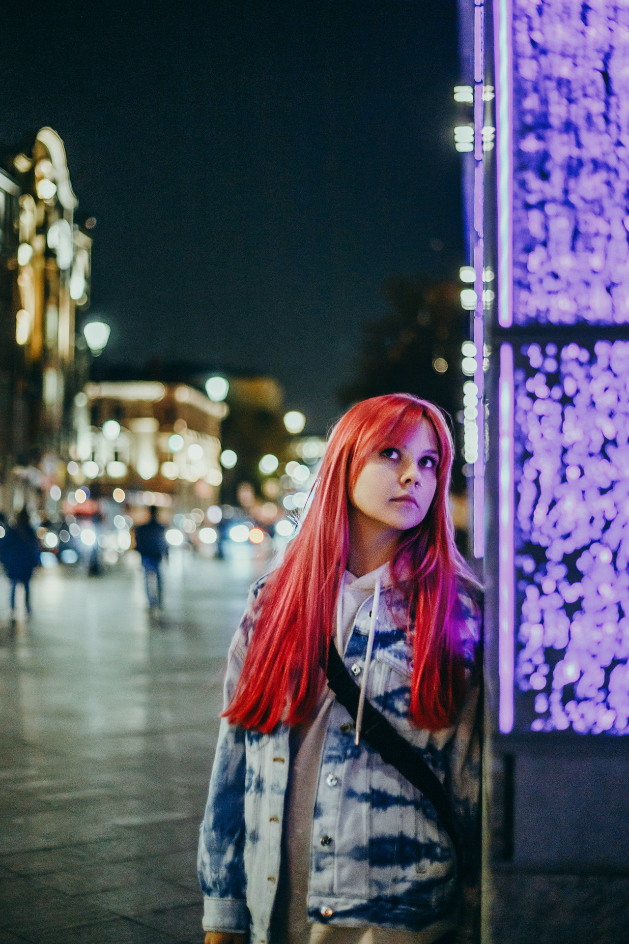 Маша в неоне. Фотограф-анималист Елена Радченко, Москва