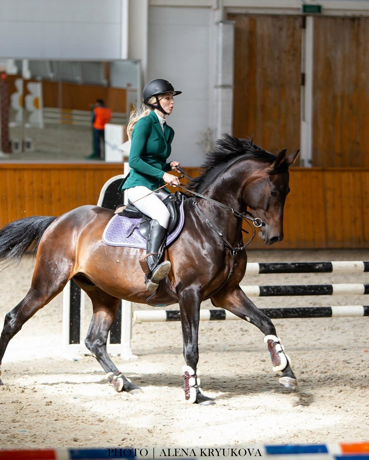 Зимние соревнования. Фотосессии с лошадьми