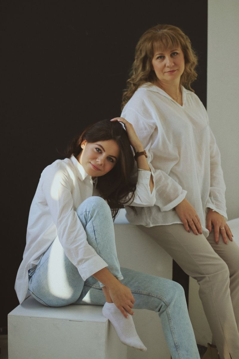 Мама и взрослая дочь. Фотограф в Иркутске Кристина Телегина