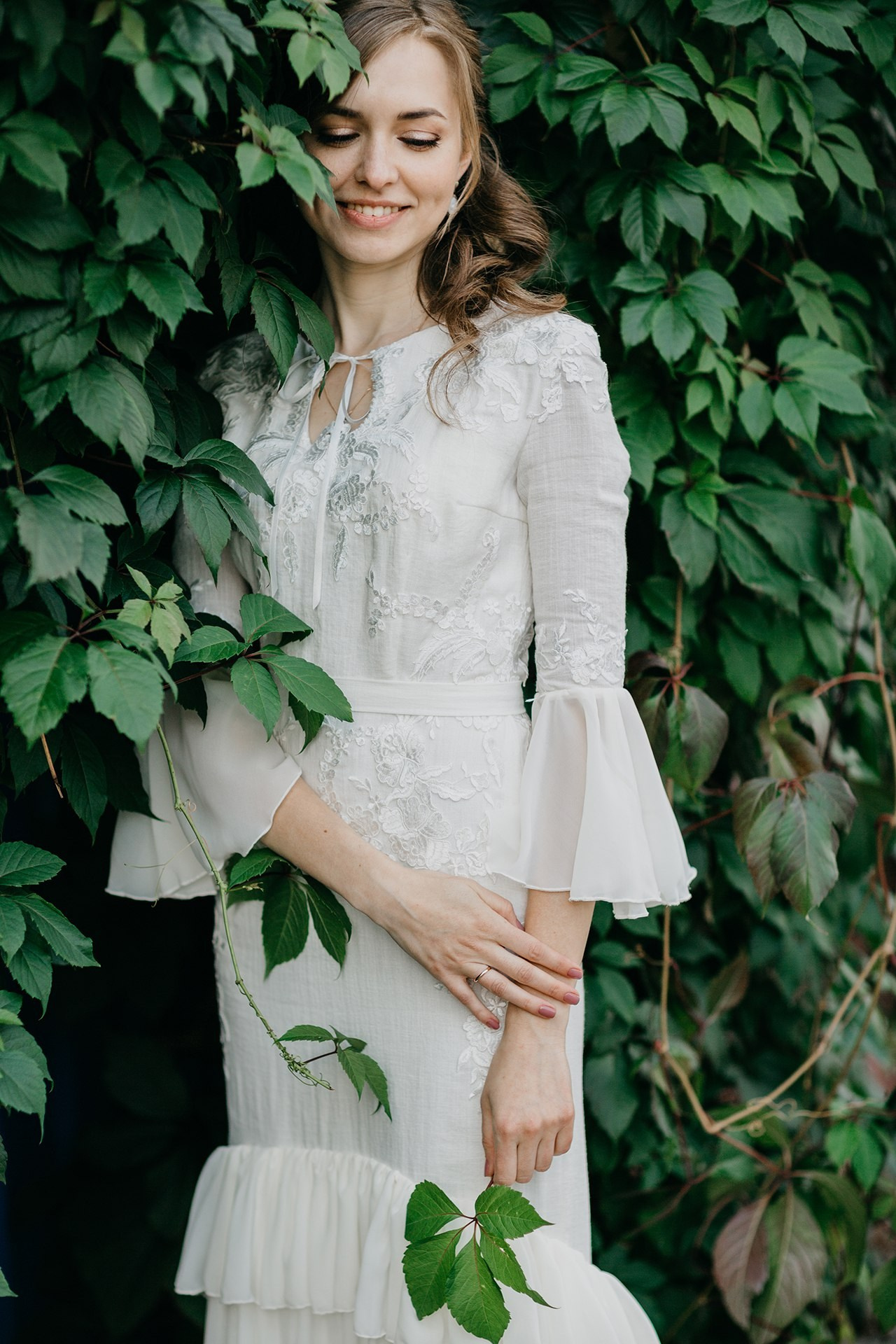 Примеры свадебных платьев. Модельер Евгений Бременев