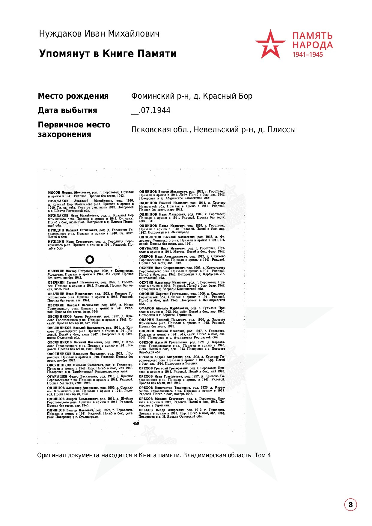 Нуждаков Иван Михайлович. НРОО КЦ "Собаковод"