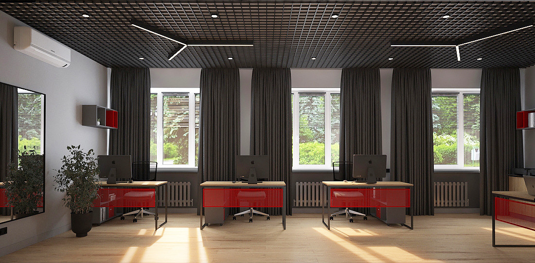 Komsomolskaya_office. RASEN DESIGN. Архитектурные проекты зданий, интерьеров и благоустройства