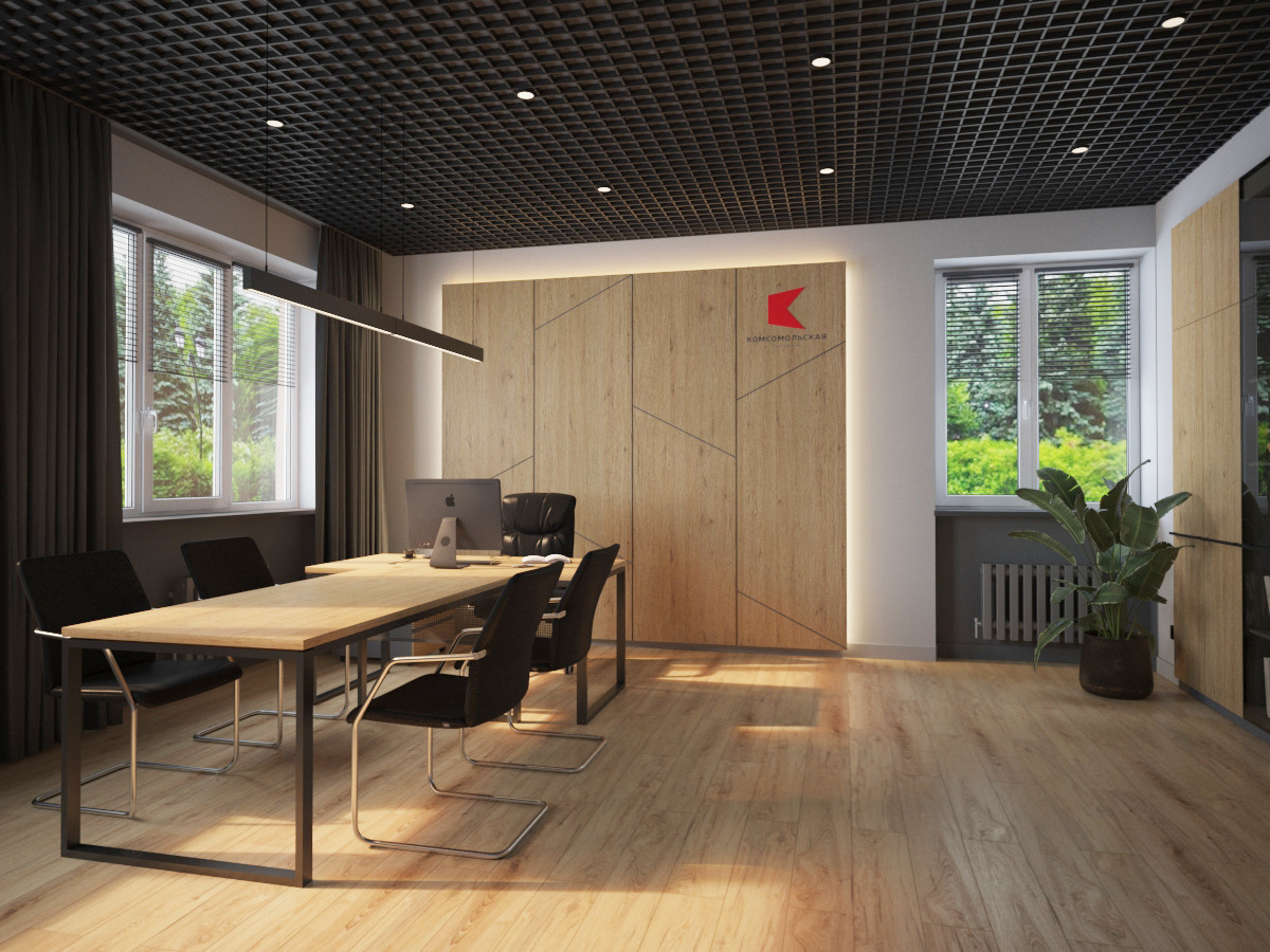 Komsomolskaya_office. RASEN DESIGN. Архитектурные проекты зданий, интерьеров и благоустройства