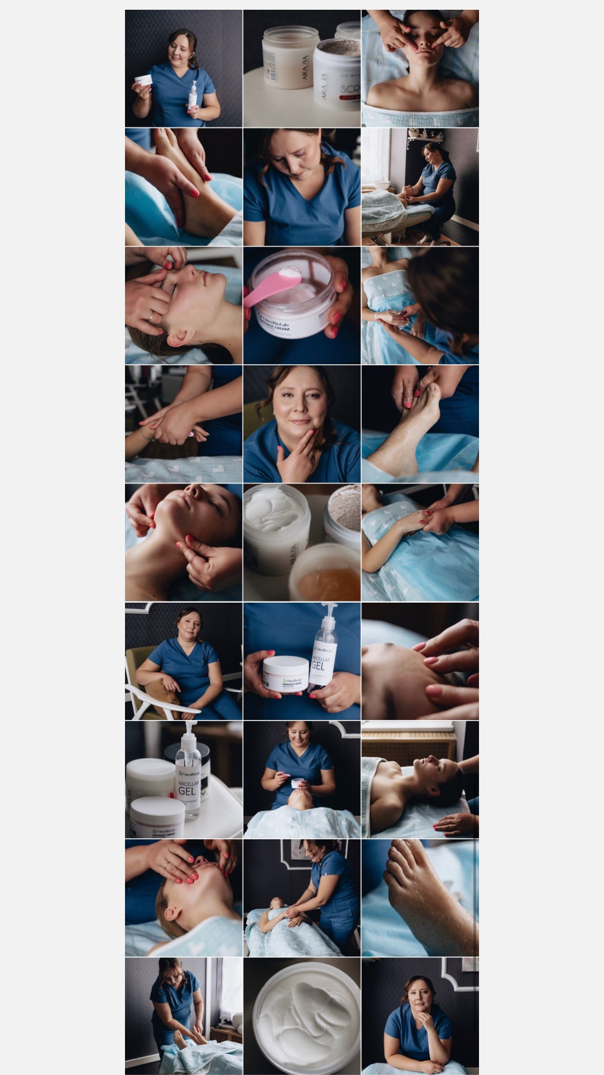 Юлия Марьясова, массажист лица. Екатерина Курбанова. Женский фотограф