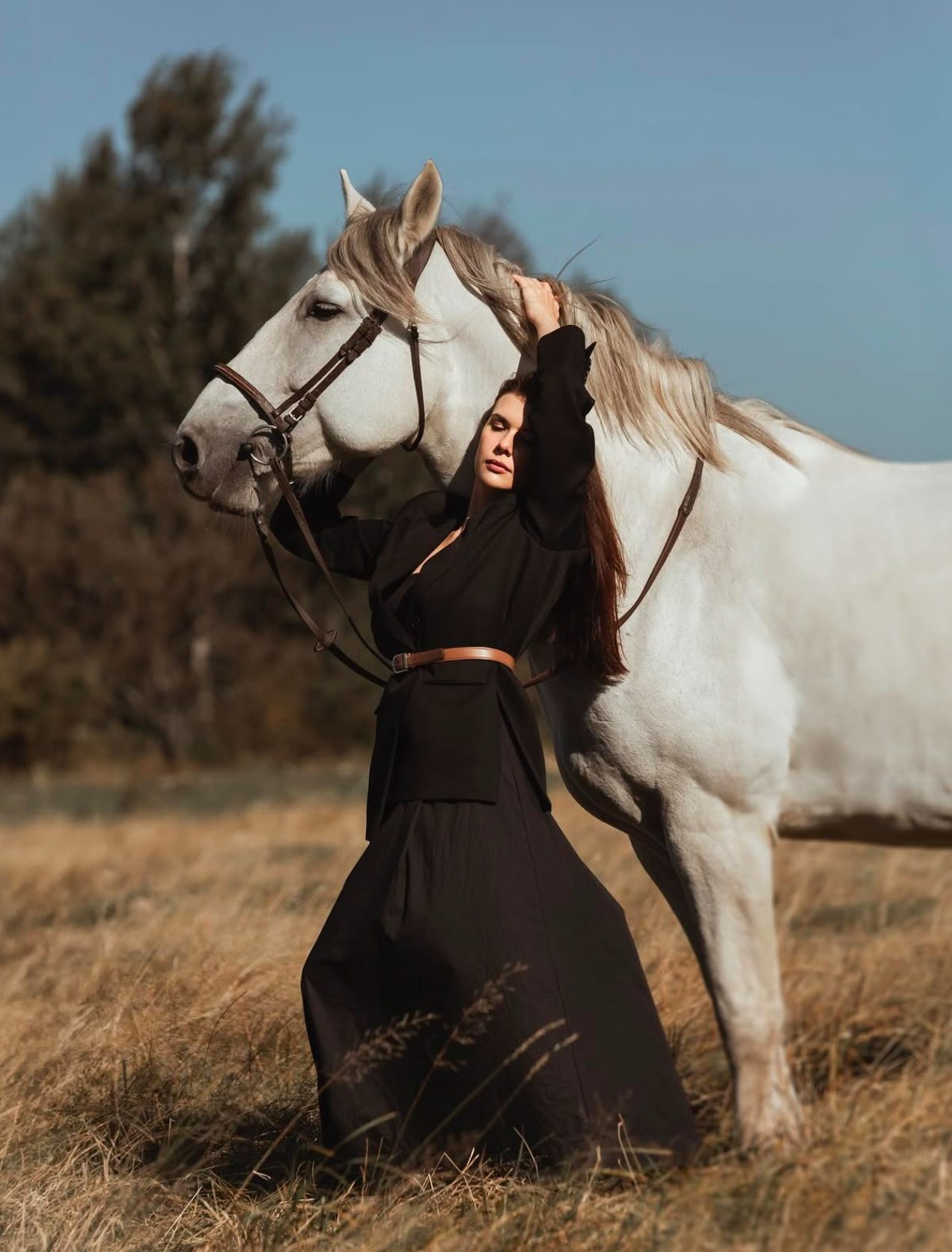 Съемки с лошадьми. Фотограф Хабаровск, Ангелина