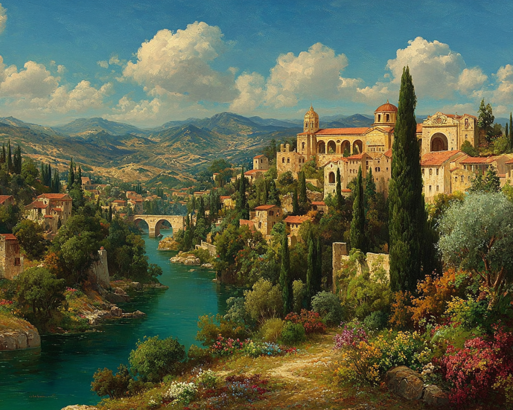 ПЕЙЗАЖ. Художник Дмитрий Рыжиков