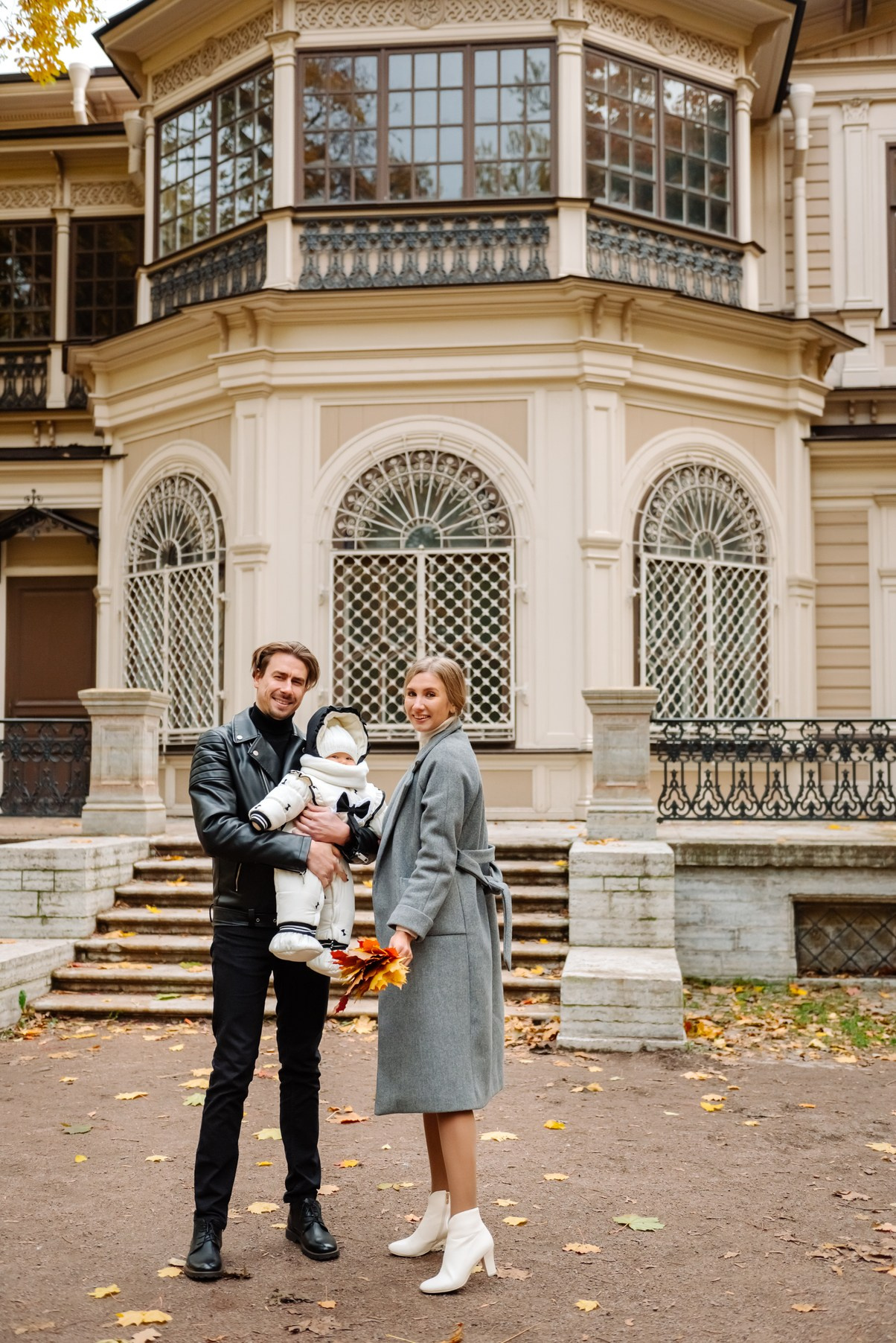 Осенняя фотосессия в Питере в Лопухинском саду. Свадебный и сеейный фотограф в Санкт-Петербурге Елена Худякова