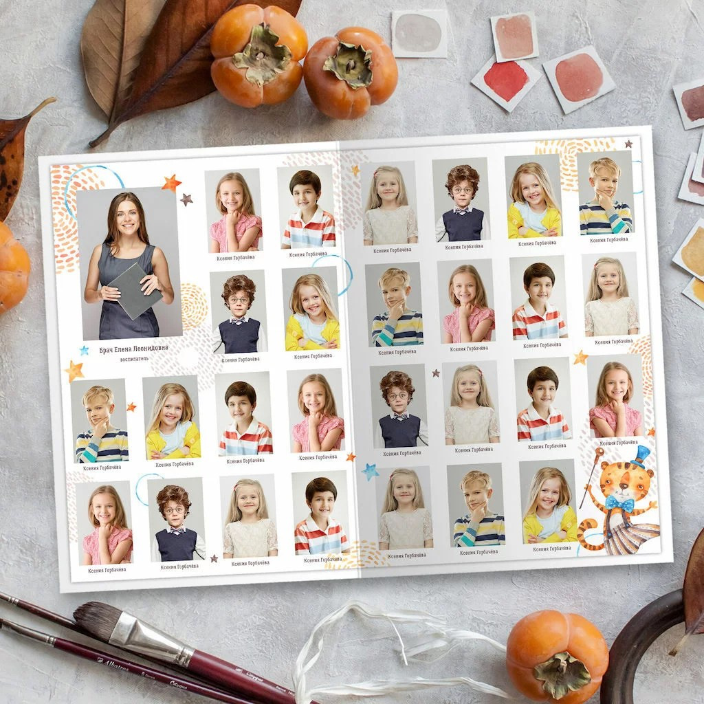 Дизайн альбома для детского сада