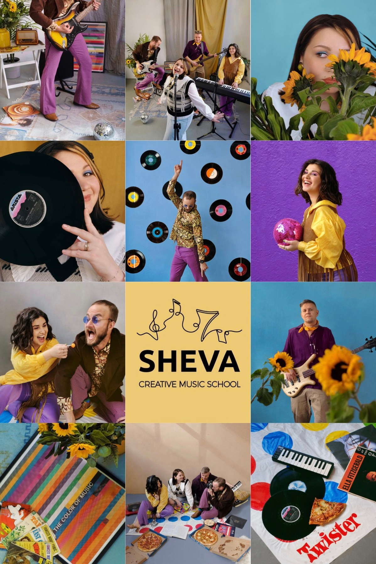 Имиджевая съемка: коллектив музыкальной школы SHEVA. Заглавная