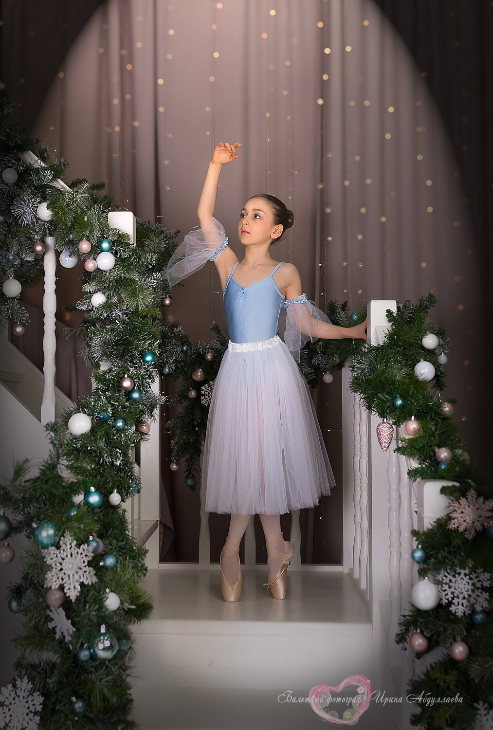 Фотосеесия юной балерины Дарьи