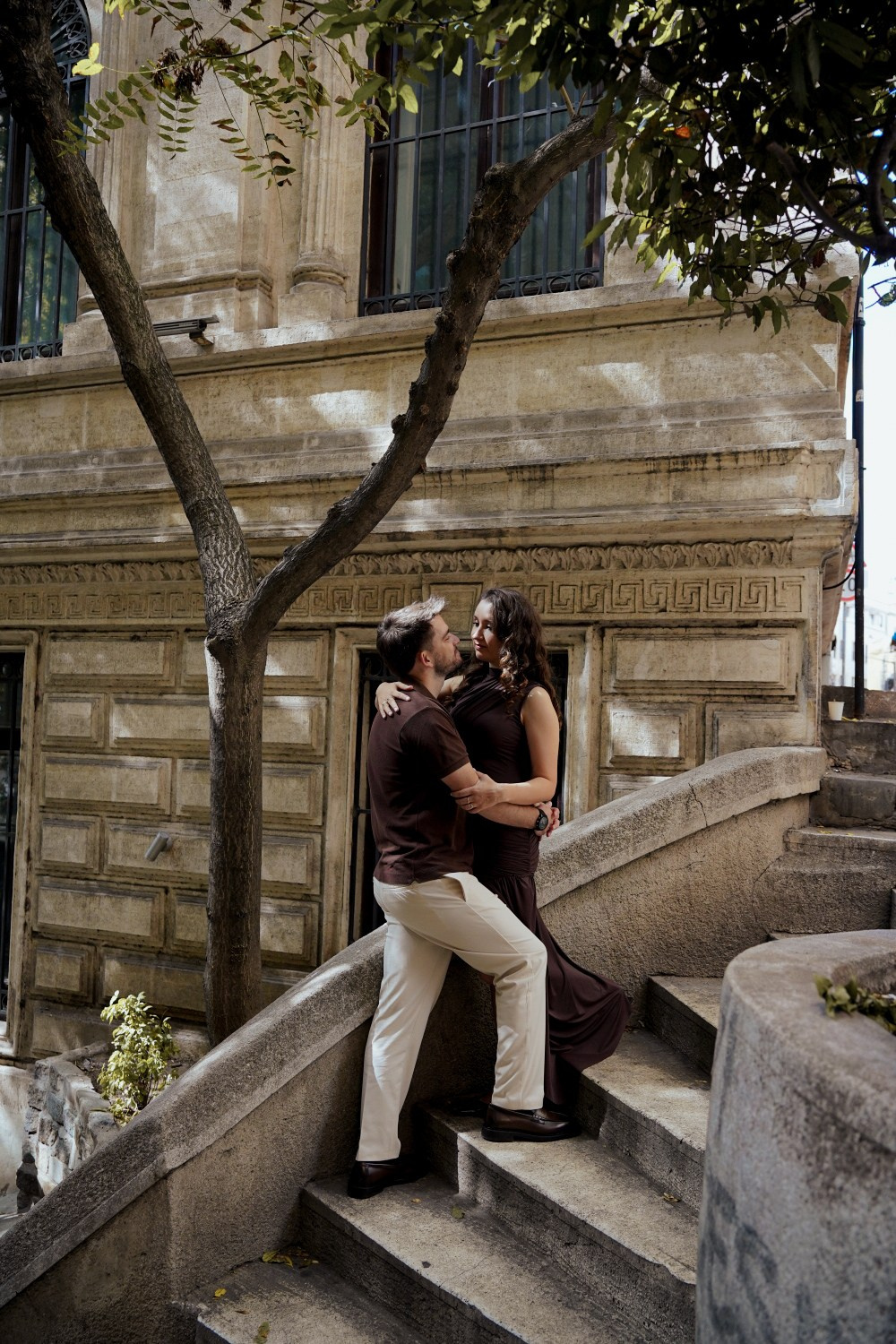 Профессиональная фотосессия для пары в Стамбуле.