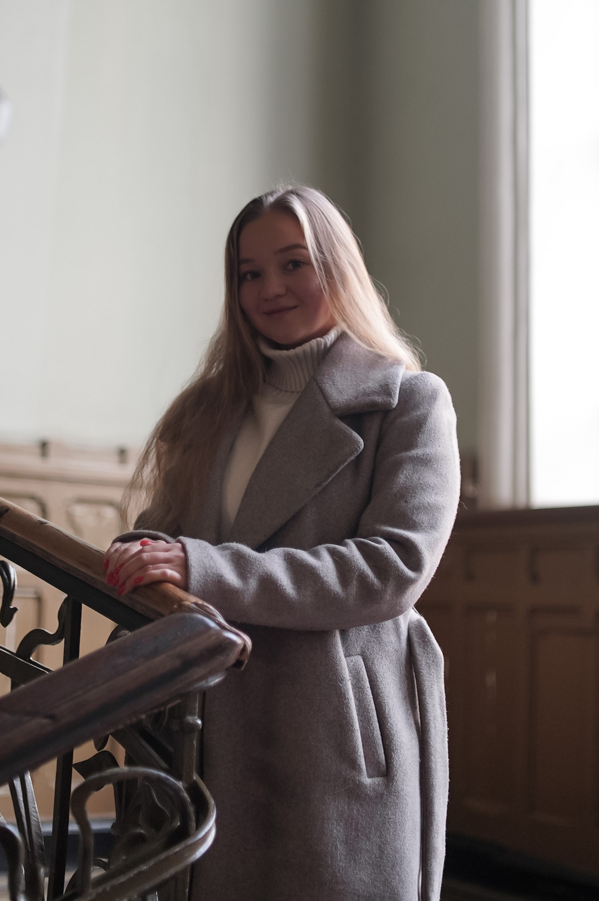 На вокзале. Фотограф анималист