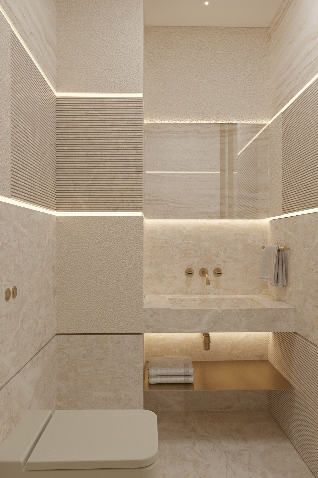 Футуристичная квартира в стиле минимализм. Главная