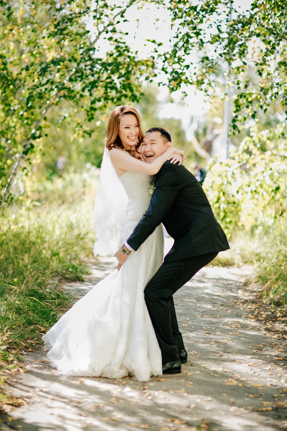 Летнее свадебное фото. Фотограф Надежда Куин, Якутск