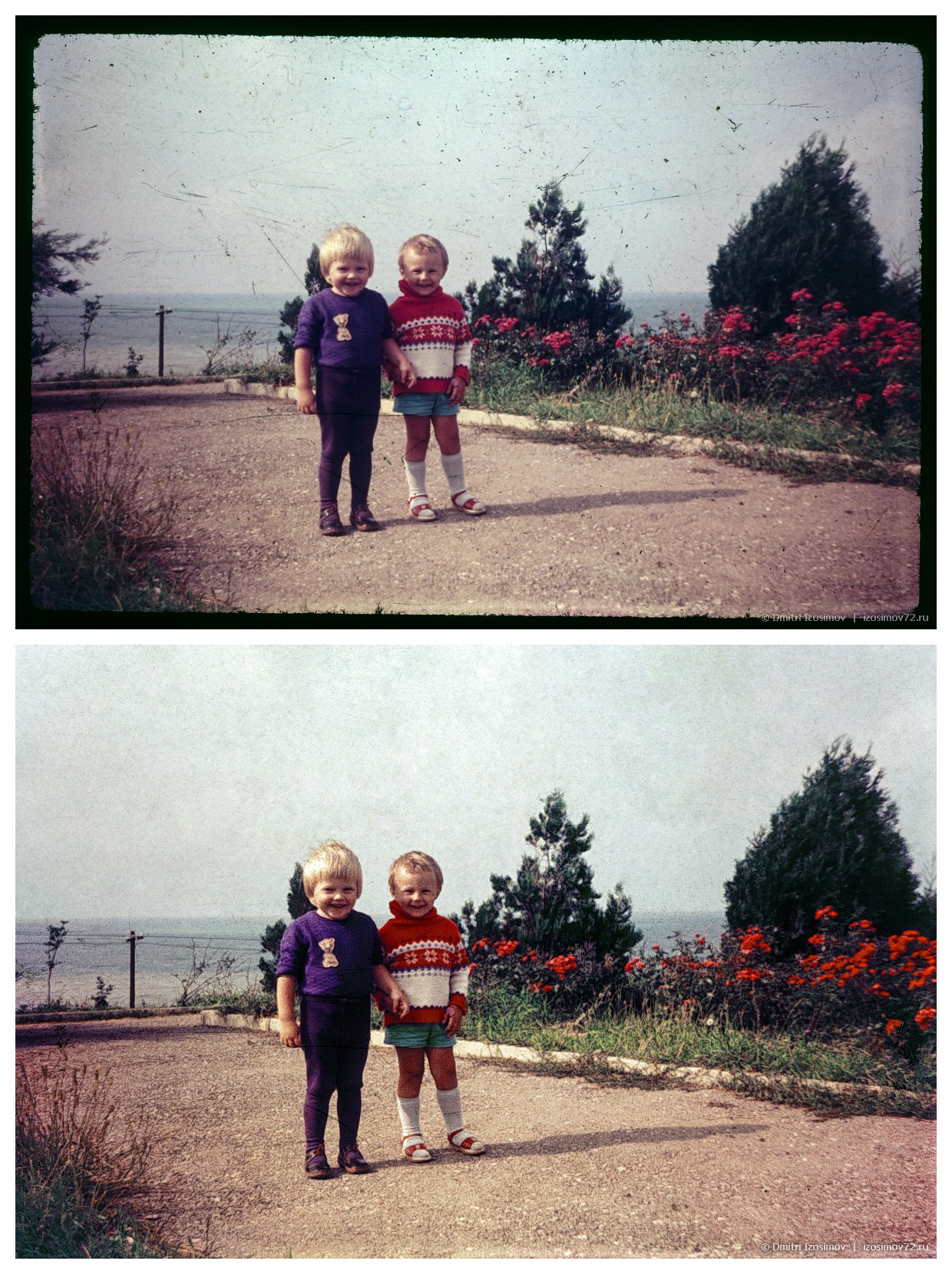 Реставрация архивных фотографий